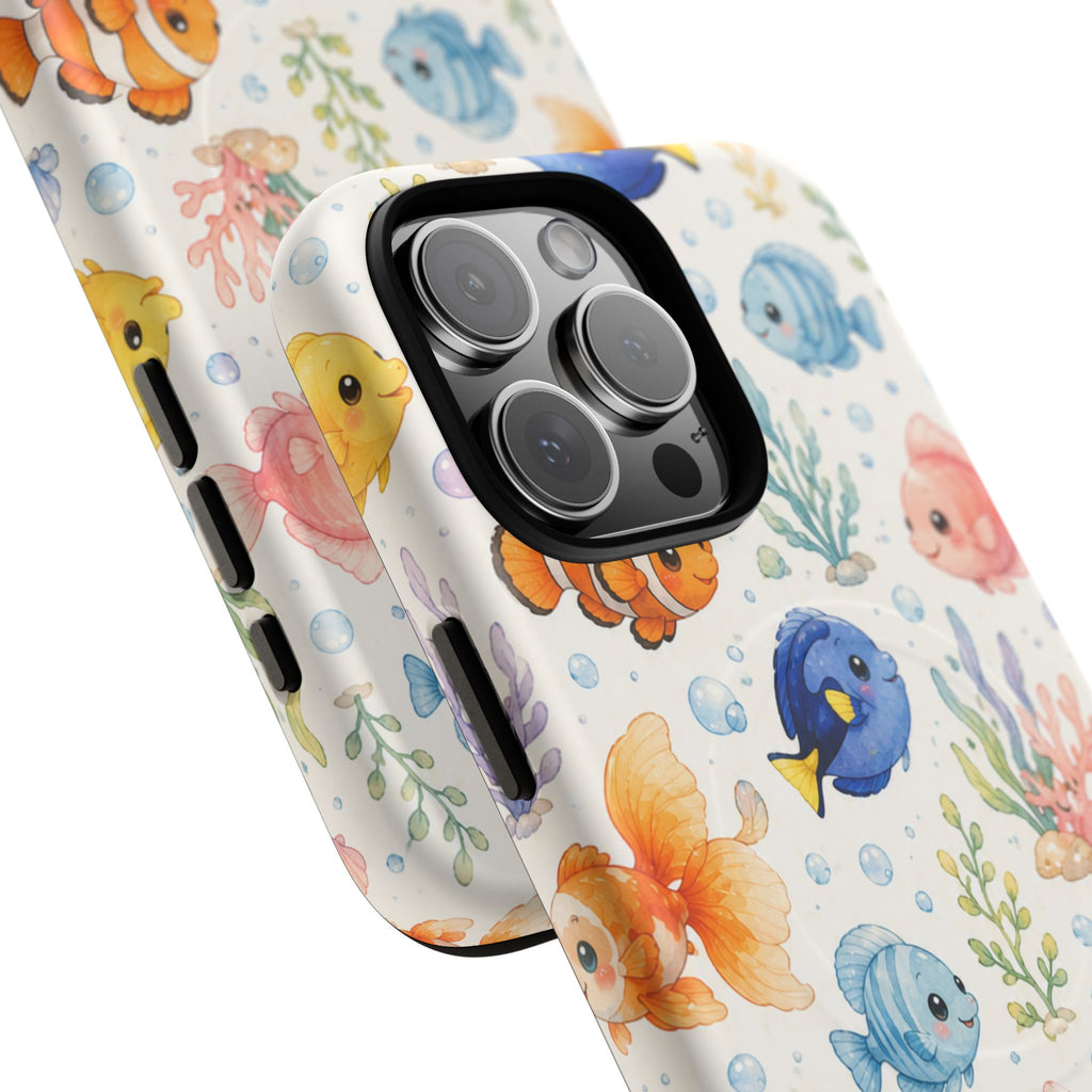 Paradise Has Fins- Tough Magnetic Phone Case