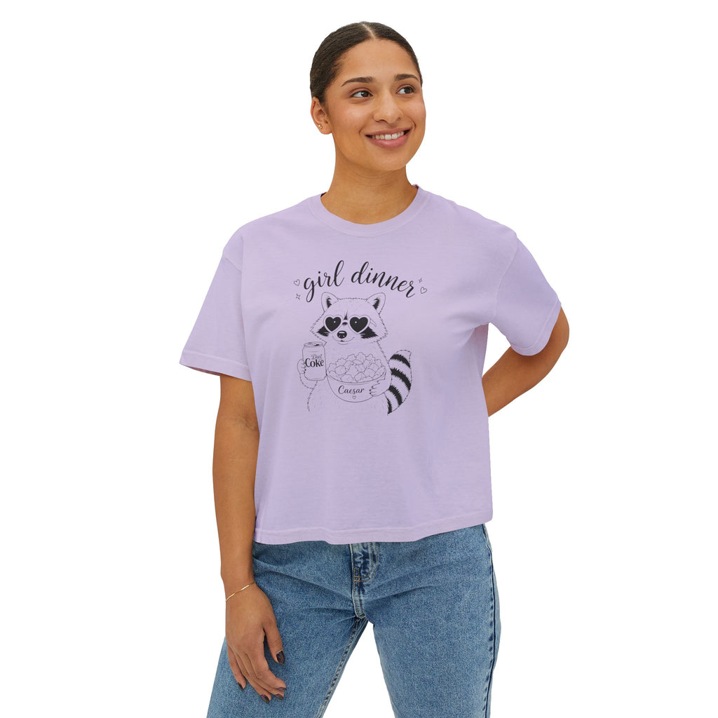 Girl Dinner -Boxy Tee