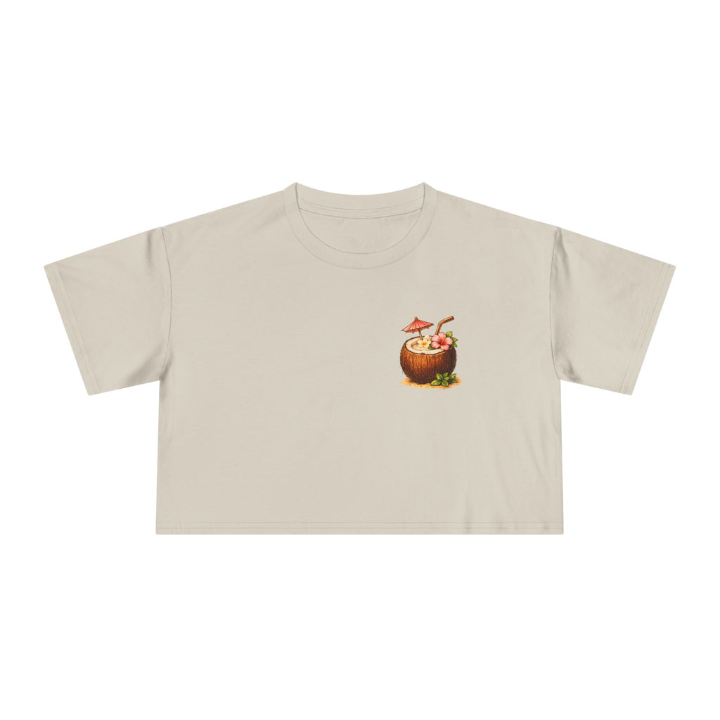 Cabana Cowgirl Crop Tee
