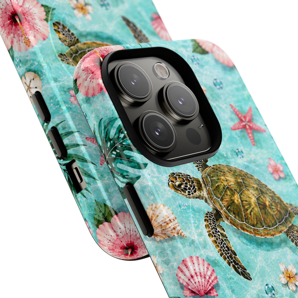Cabana Turtle Club – Tough Magnetic Phone Case
