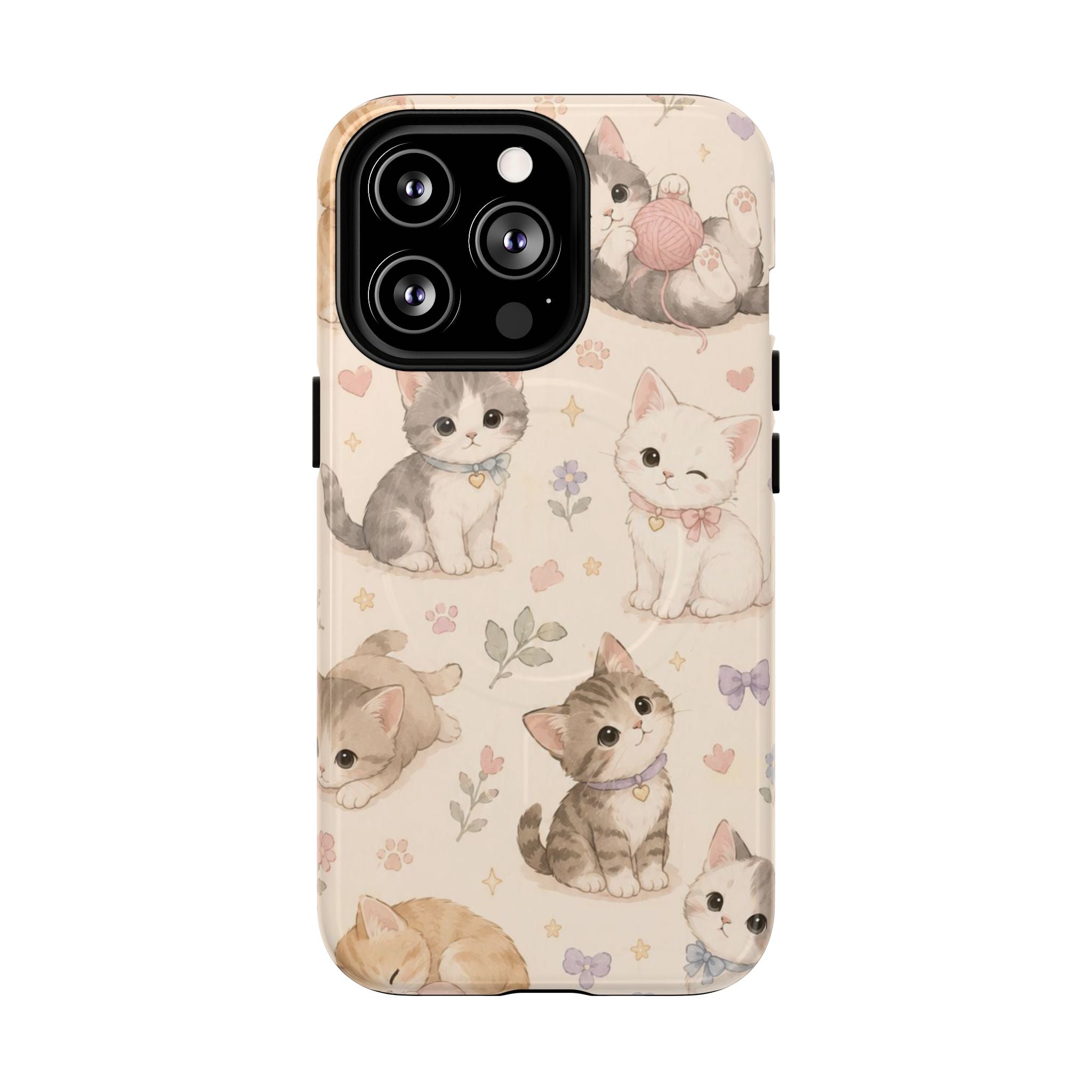 Kitten Cabana Club -Tough Magnetic Phone Case