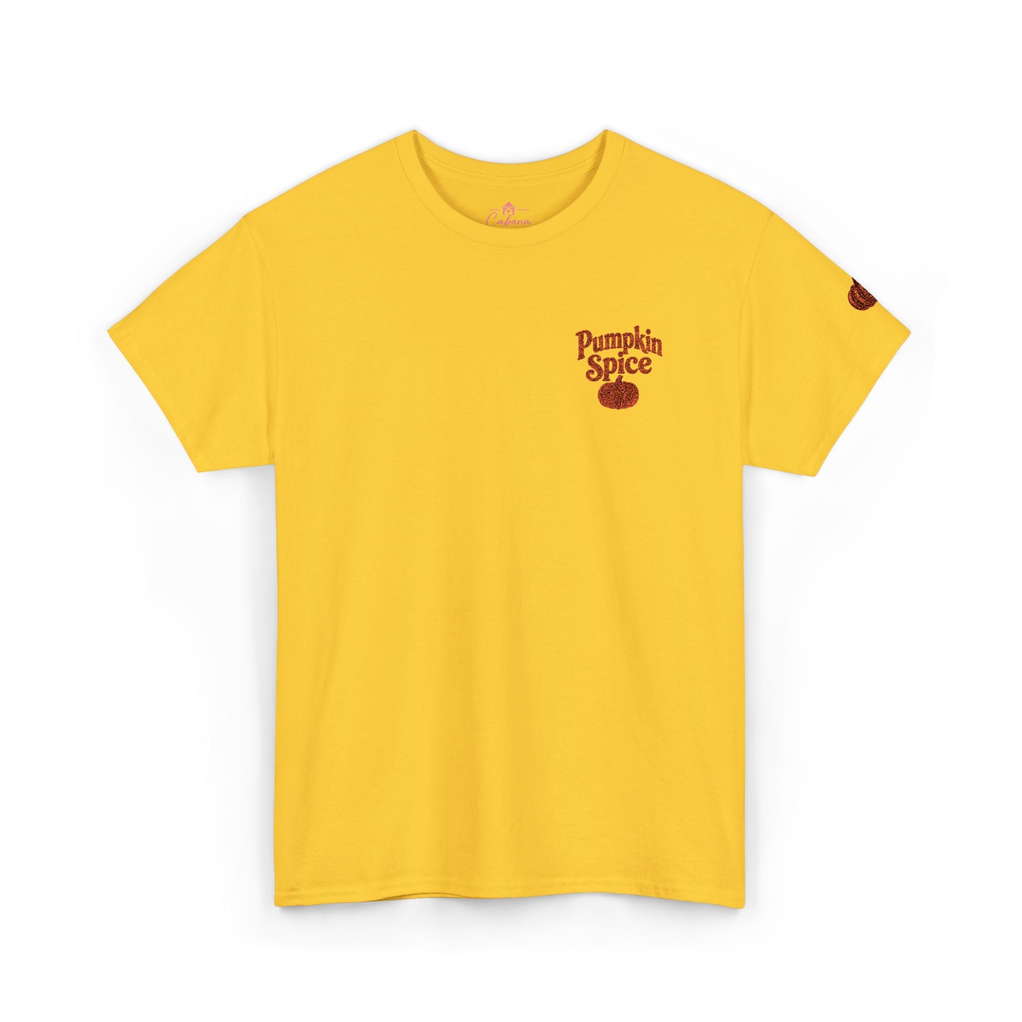Pumpkin Spice Embroidered T-Shirt