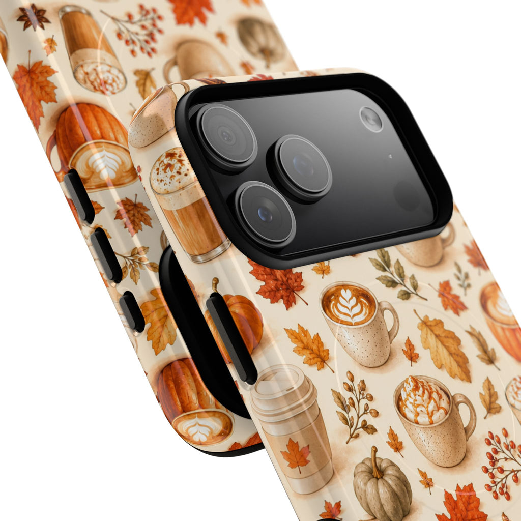 Fall in Love Latte-Tough Magnetic Phone Case