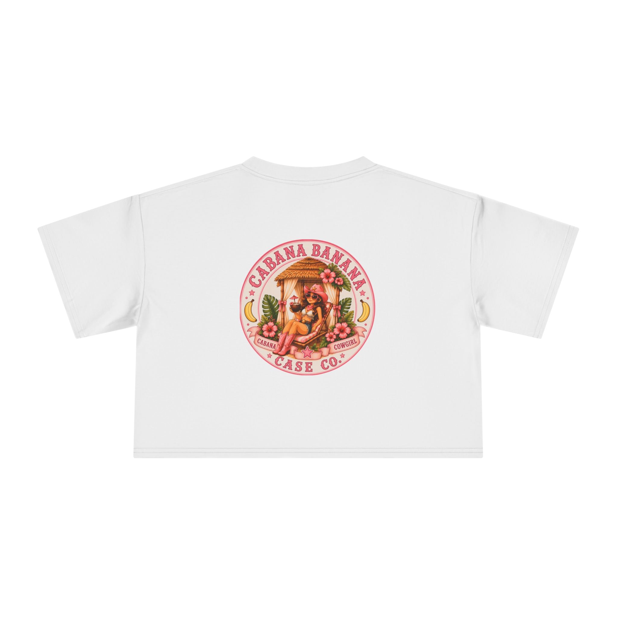 Cabana Cowgirl Crop Tee