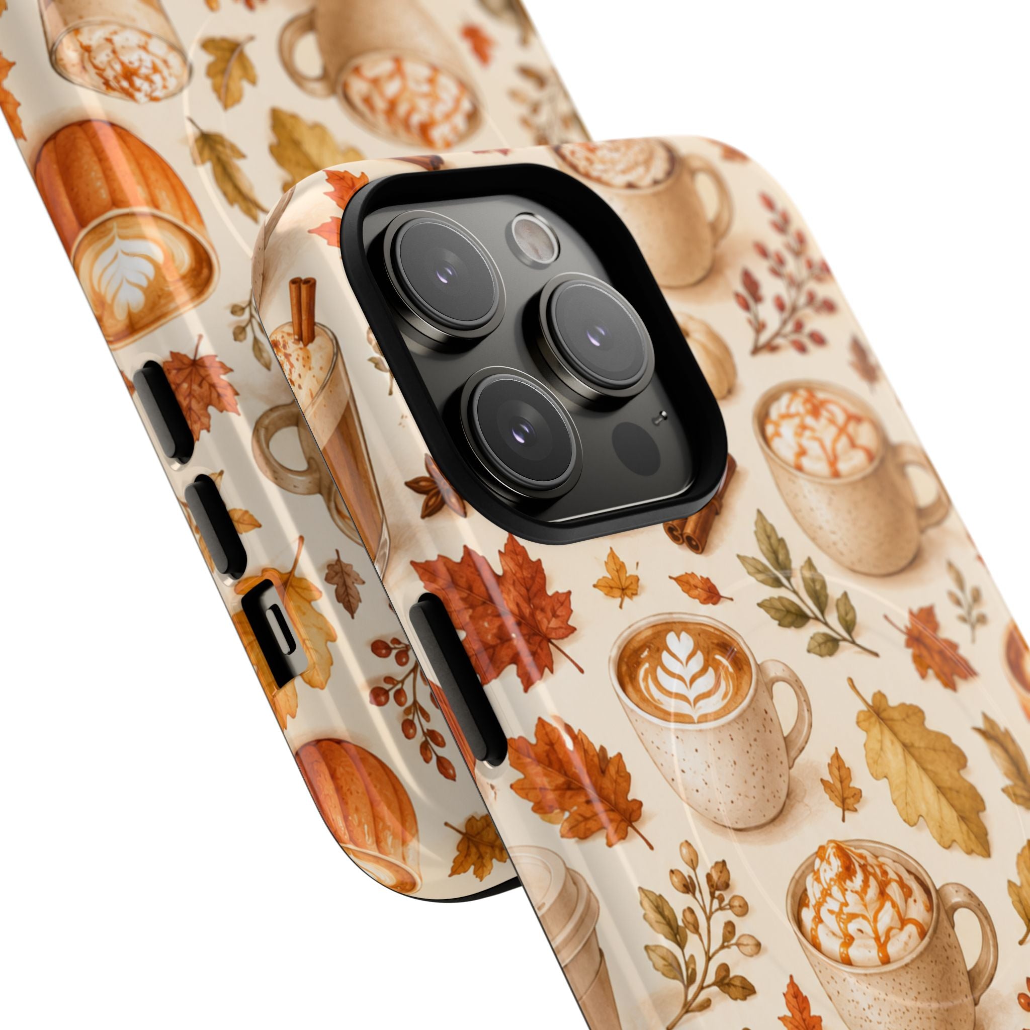 Fall in Love Latte-Tough Magnetic Phone Case