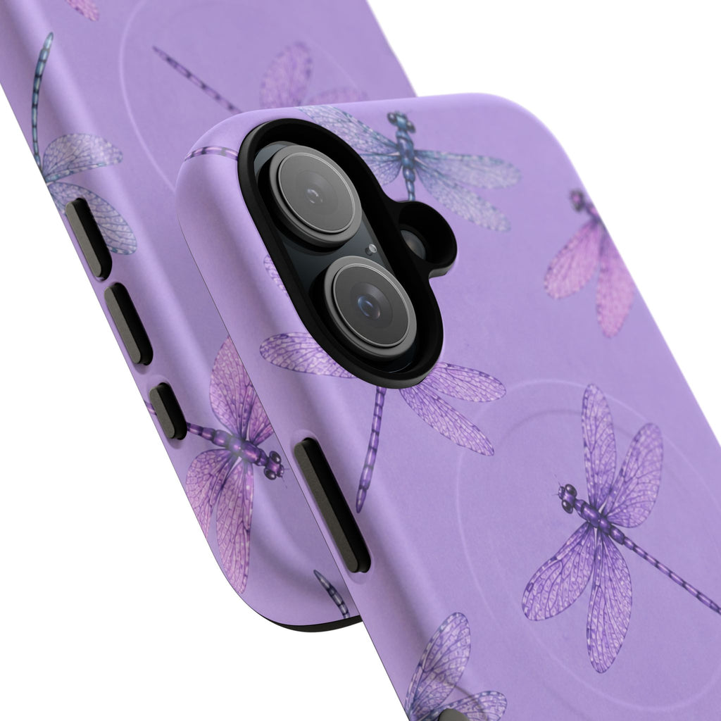 Lavender Dragonfly Dreams – Tough Magnetic Phone Case