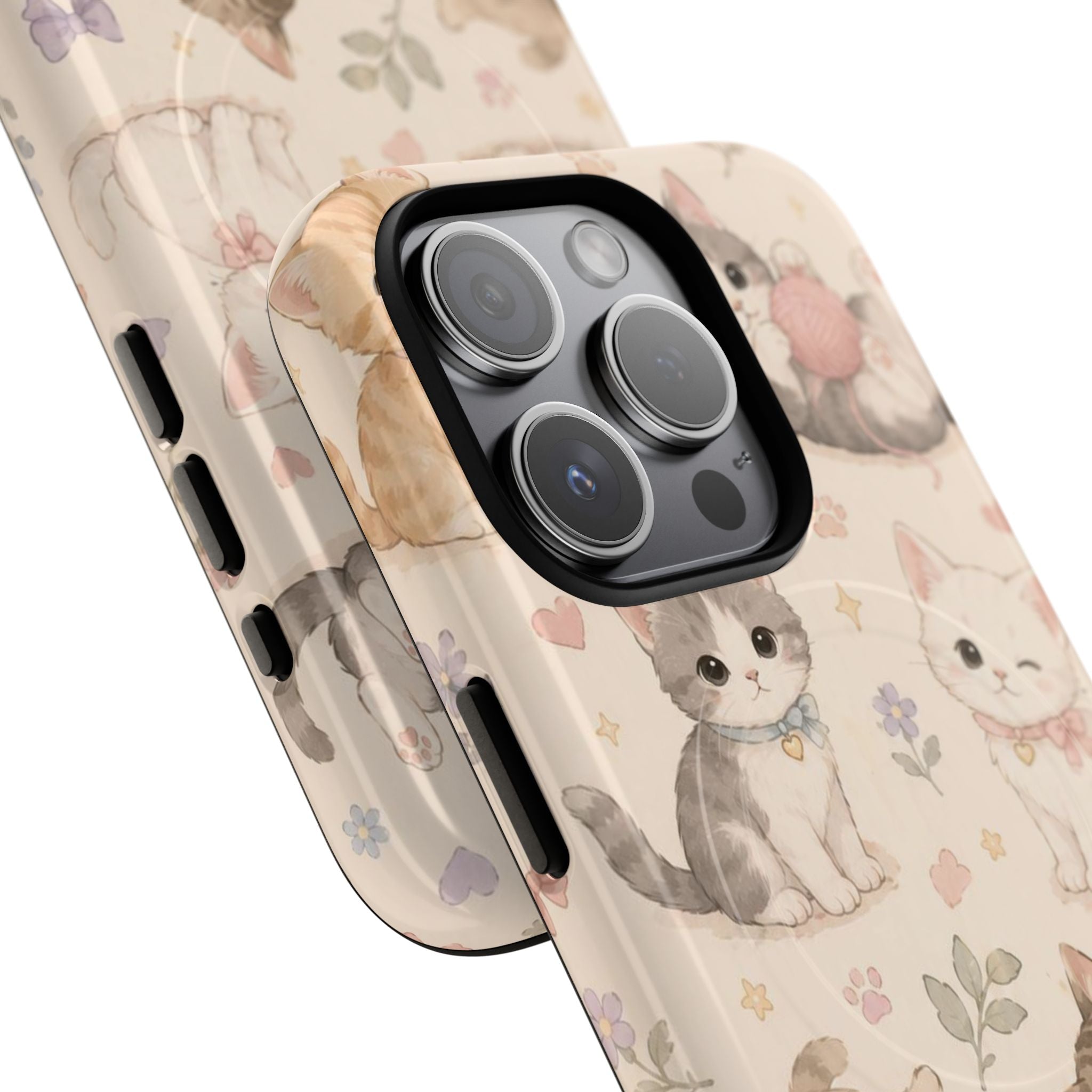 Kitten Cabana Club -Tough Magnetic Phone Case