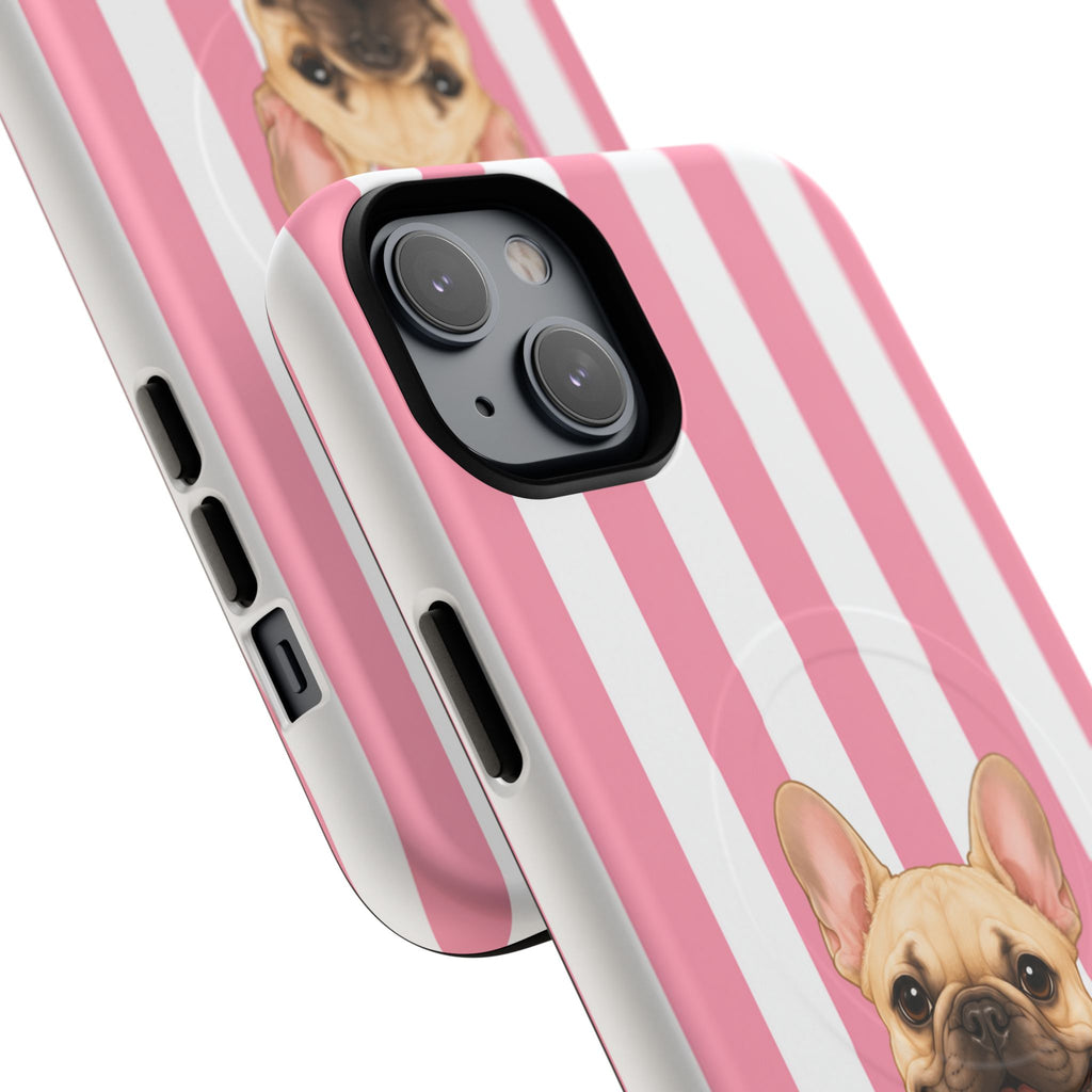 Ooh La La , Cabana Frenchie- Tough Magnetic Phone Case