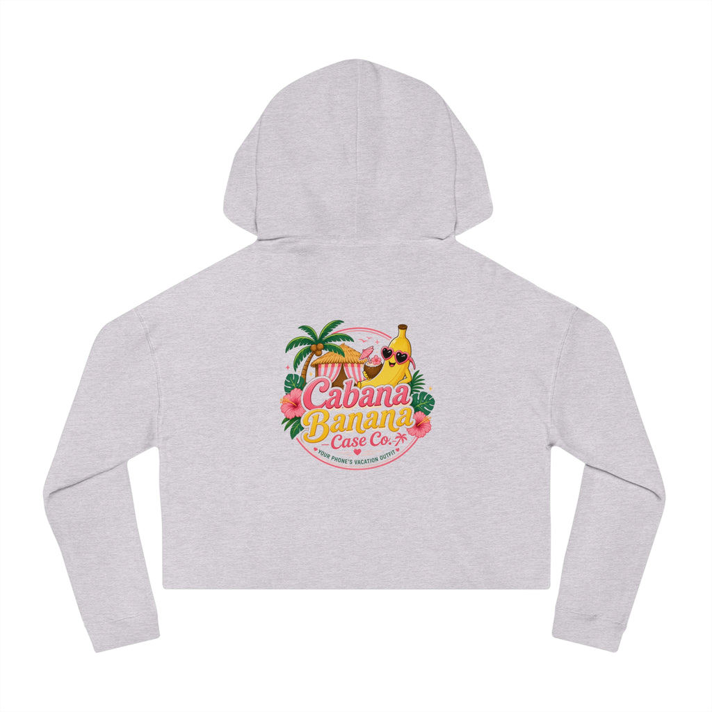 Cabana Banana Cropped Hoodie