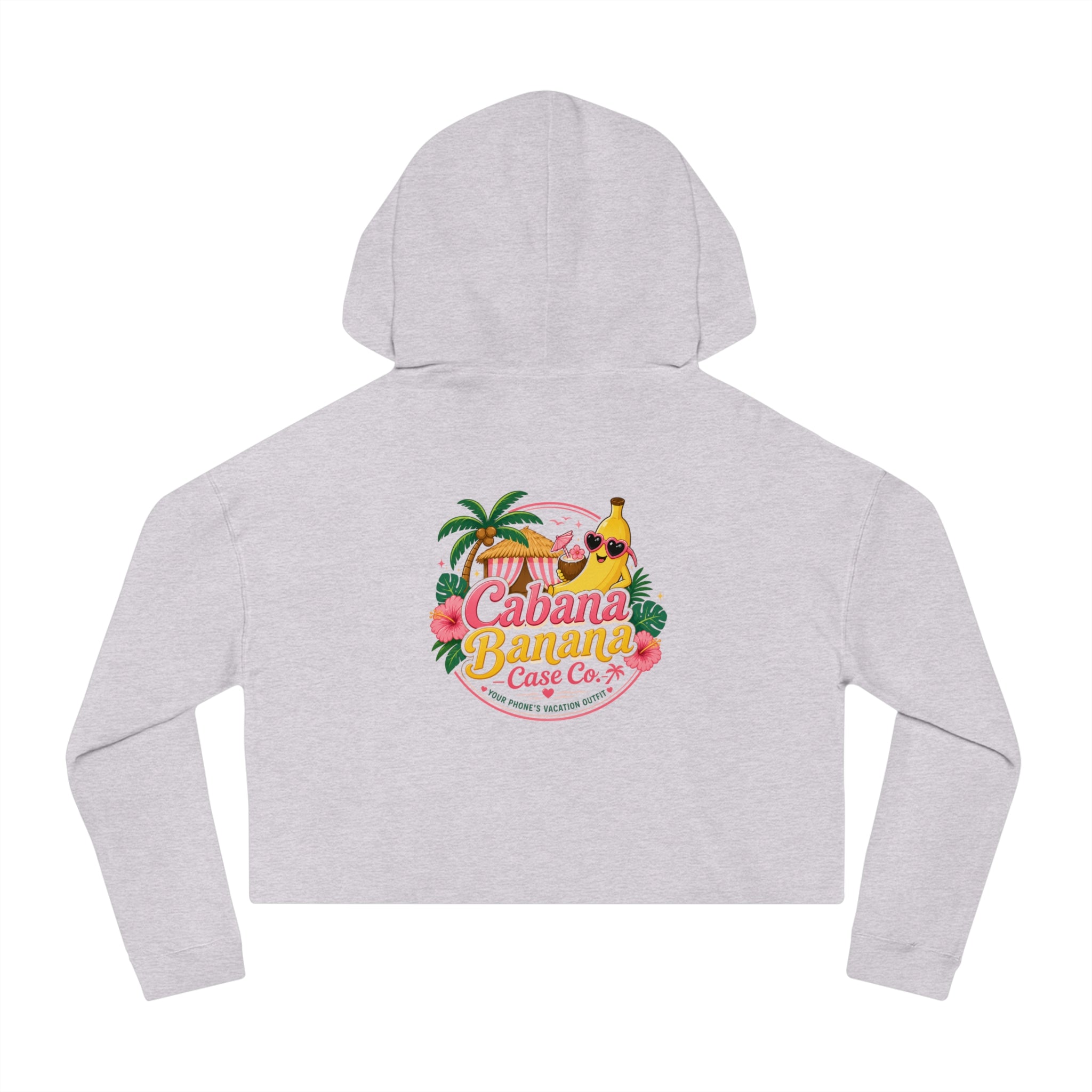 Cabana Banana Cropped Hoodie