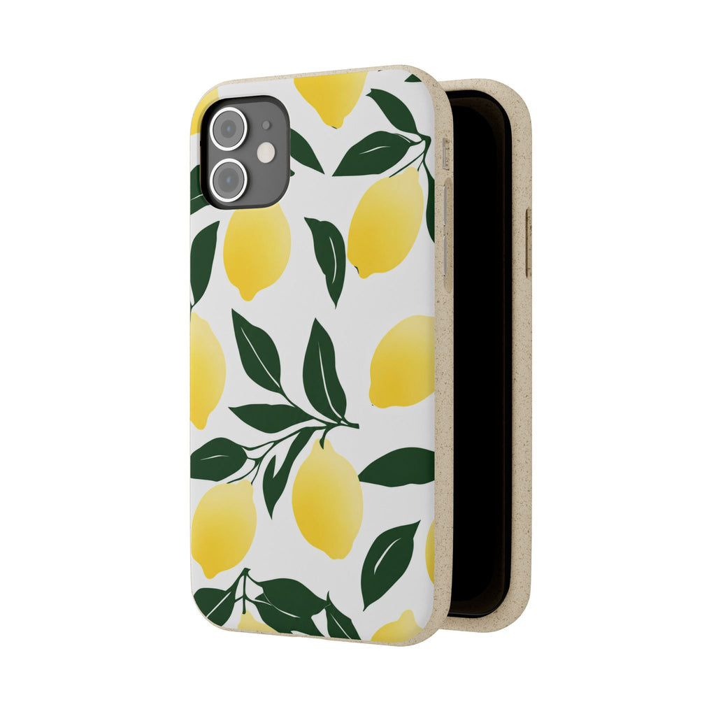 Lemon Escape - Eco-Friendly Biodegradable Phone Case