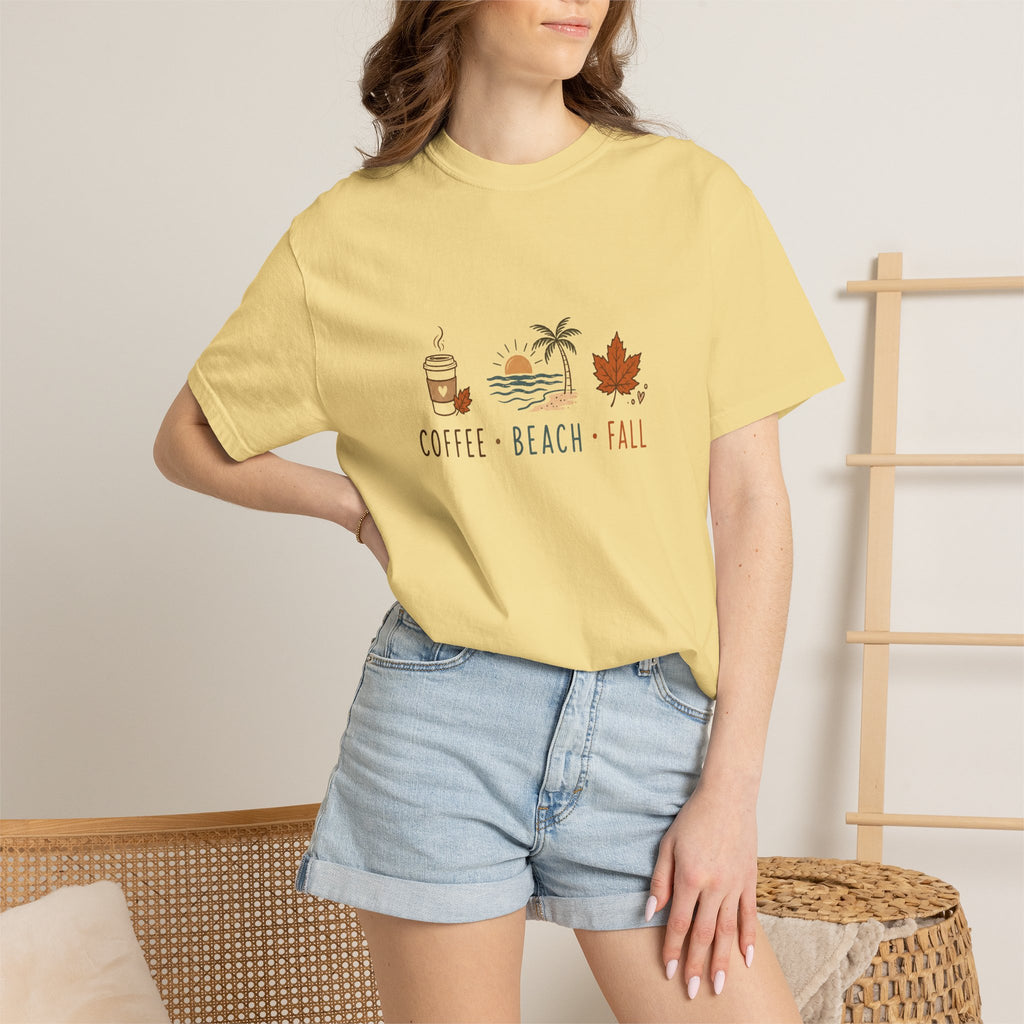 Coffee • Beach • Fall – Comfort Colors® Tee