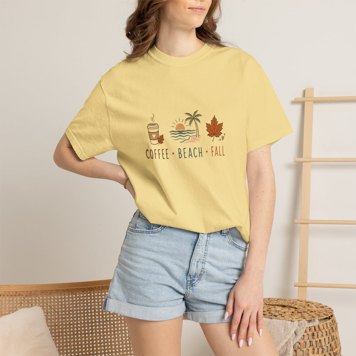 Coffee • Beach • Fall – Comfort Colors® Tee