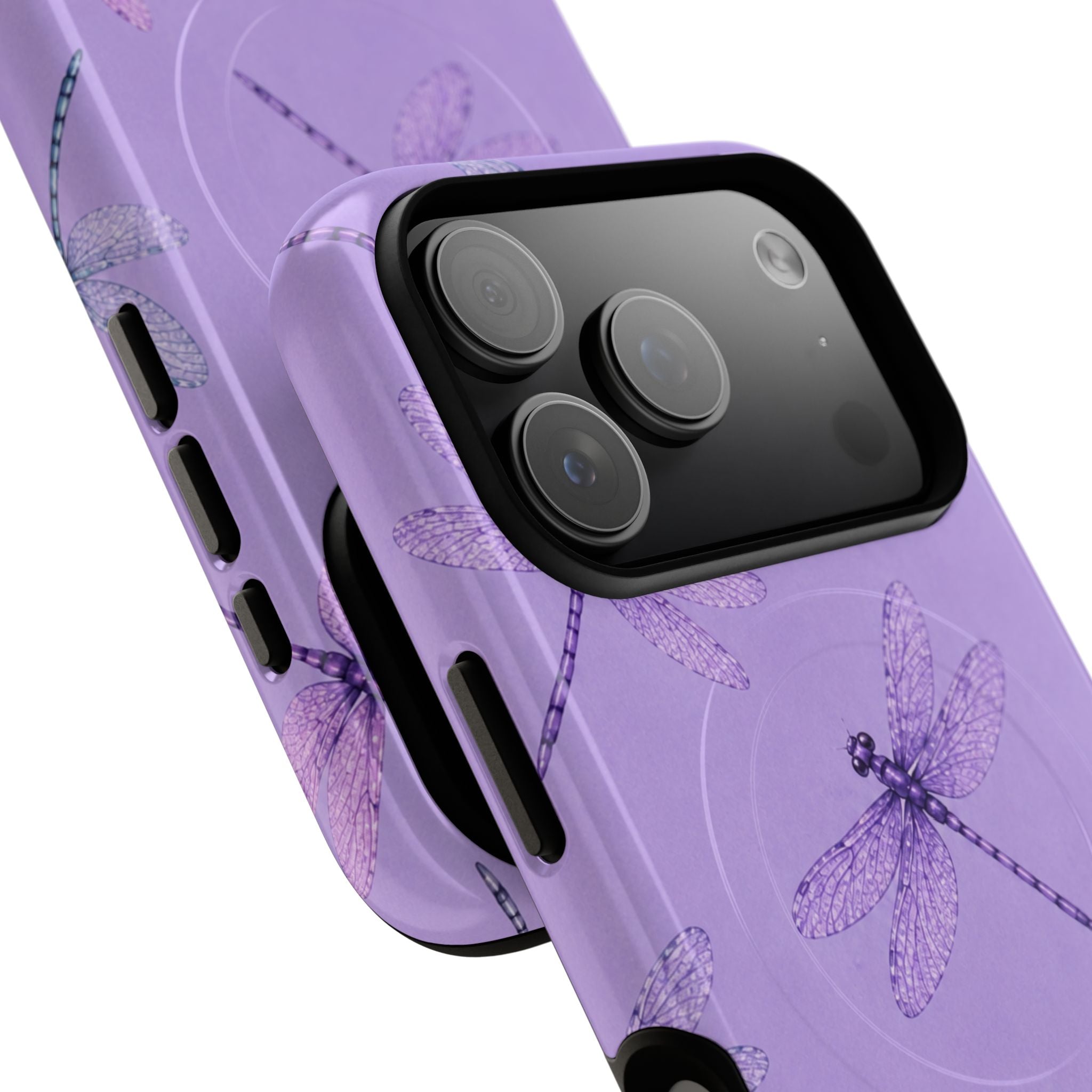 Lavender Dragonfly Dreams – Tough Magnetic Phone Case