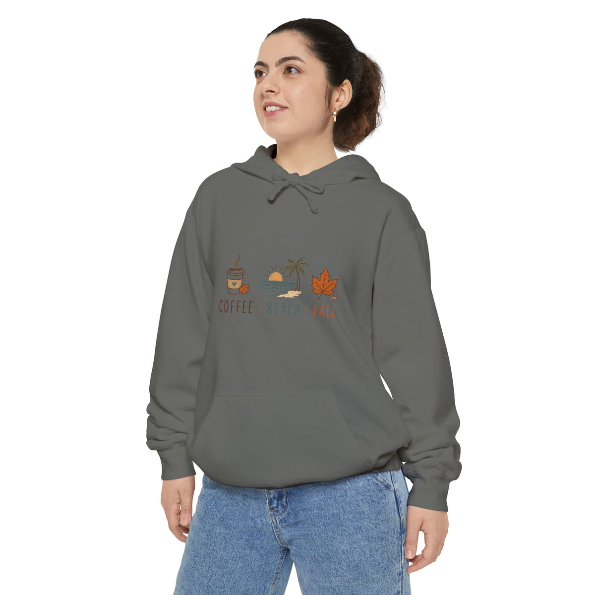 Coffee • Beach • Fall – Comfort Colors® Hoodie