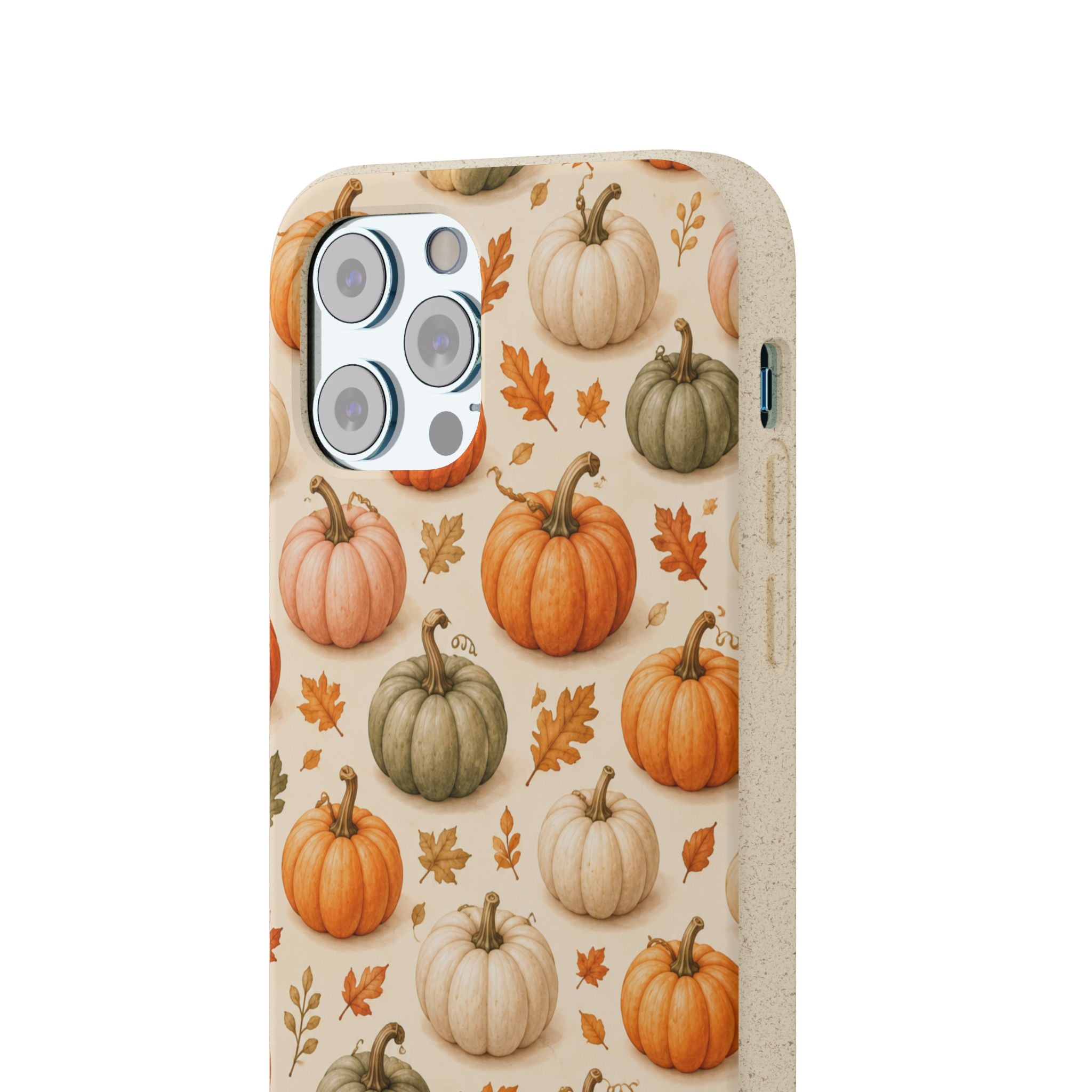 Cabana Pumpkin Patch -Eco-Friendly Biodegradable Phone Case
