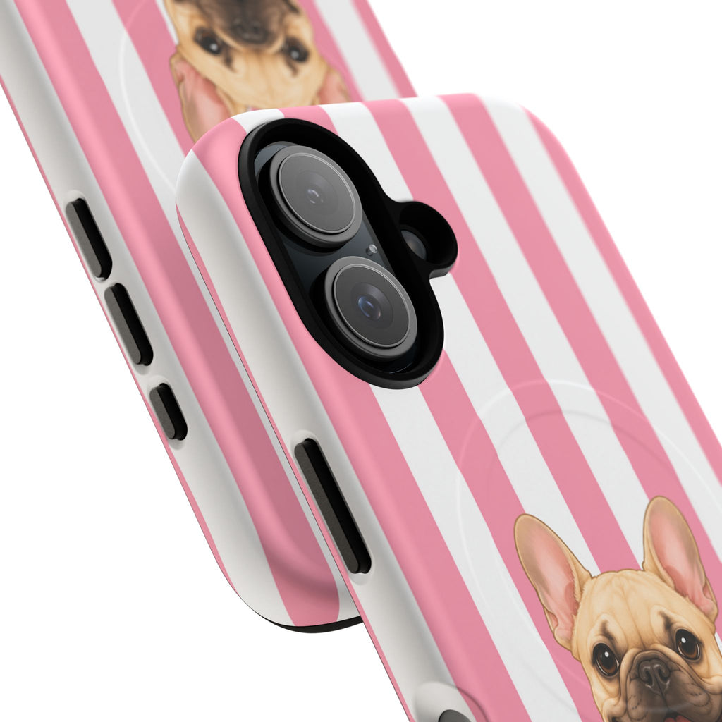 Ooh La La , Cabana Frenchie- Tough Magnetic Phone Case