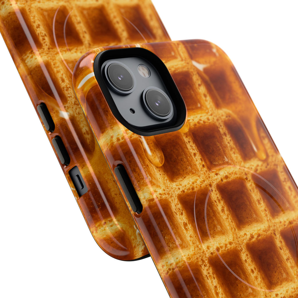 Waffles in the Cabana – Tough Magnetic Phone Case