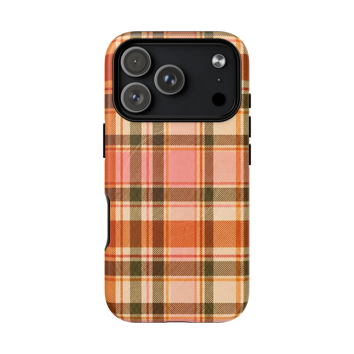 Hello Fall Plaid -Tough Magnetic Phone Case