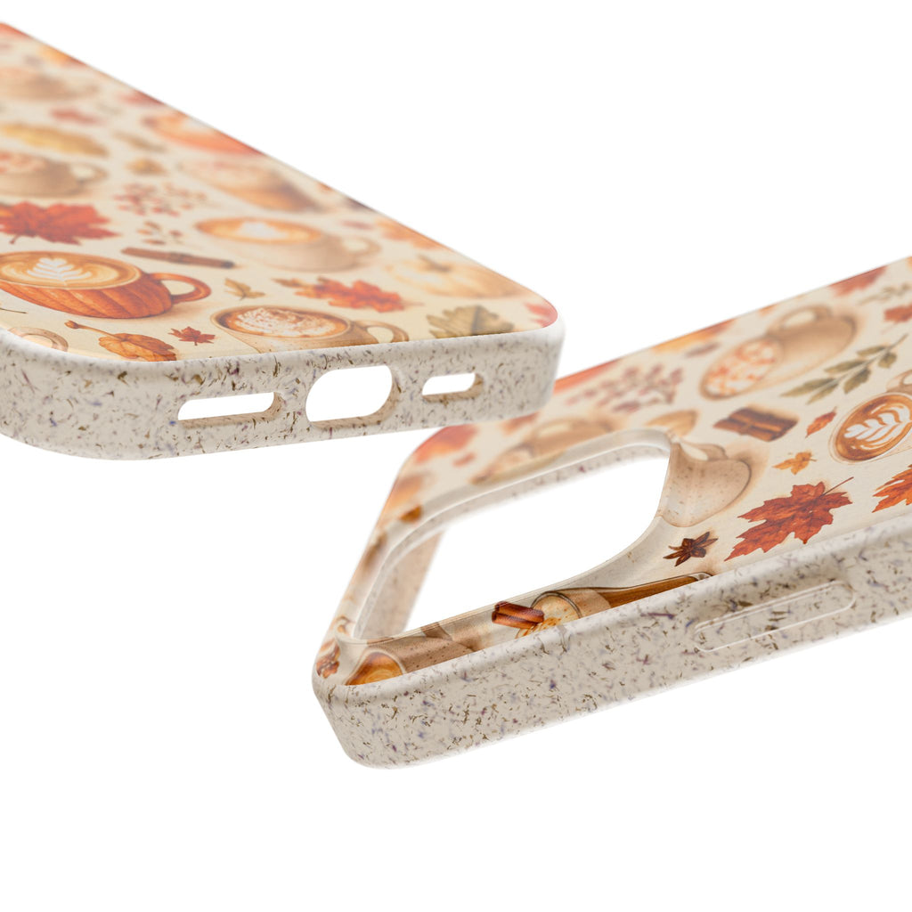 Fall in Love Latte- Eco-Friendly Biodegradable Phone Case