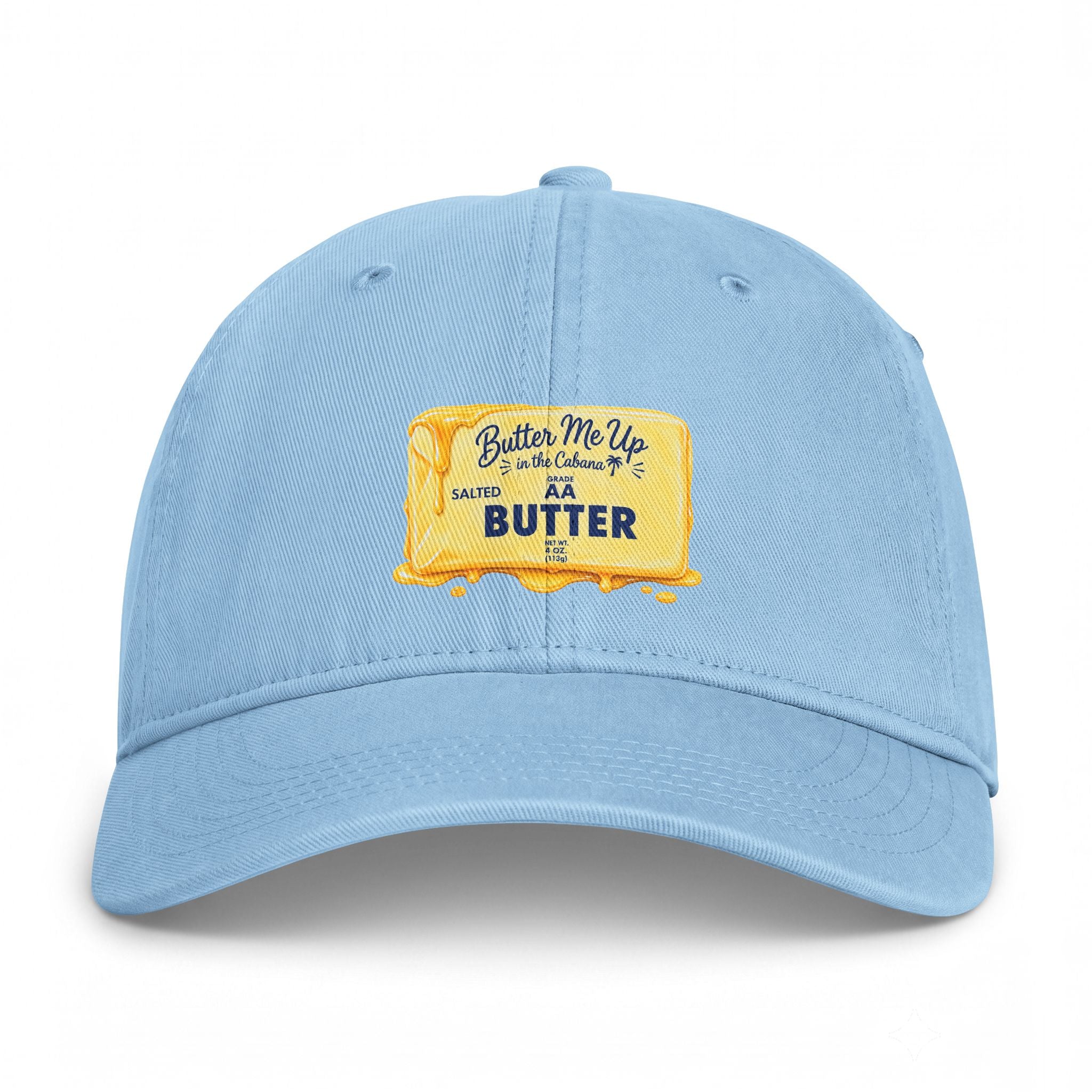 Butter Me Up In The Cabana — Coastal Washed Baseball Hat