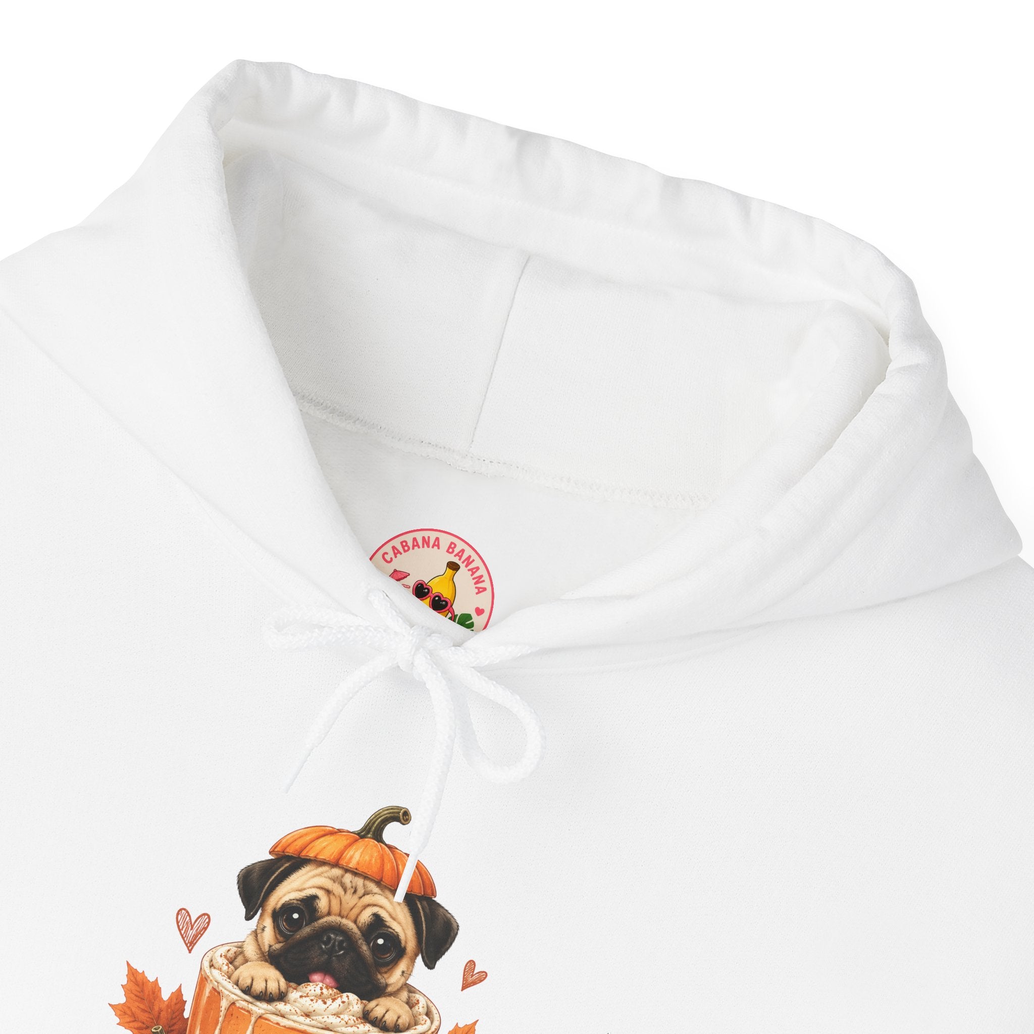 Pumpkin Spice Pug Hoodie — Graphic Sweatshirt