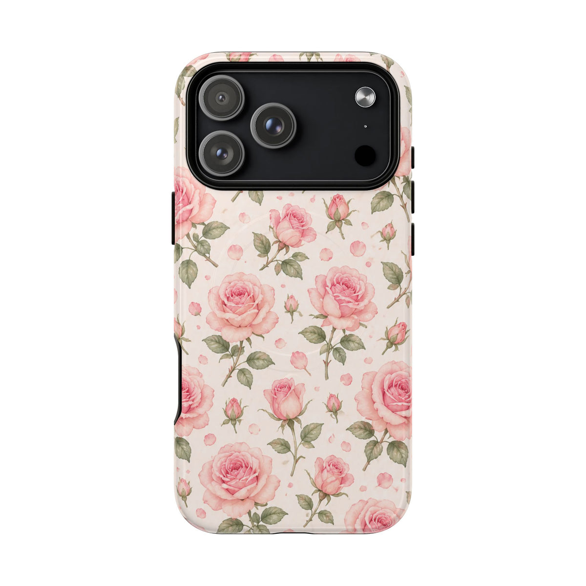 Pink Petals & Paradise- Tough Magnetic Phone Case