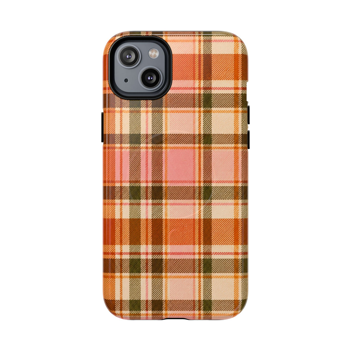 Hello Fall Plaid -Tough Magnetic Phone Case