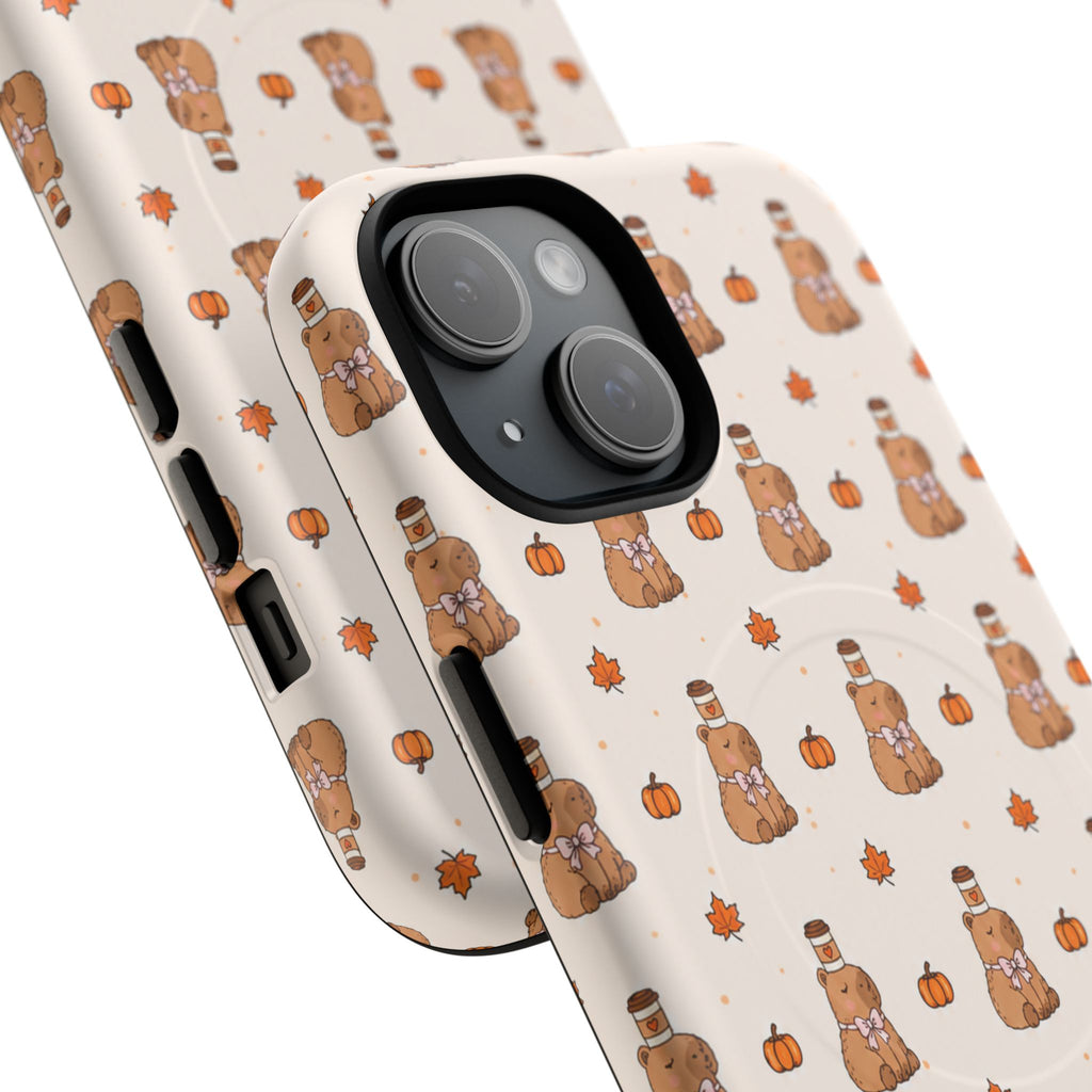 Pumpkin Patch Capy – Tough Magnetic Phone Case