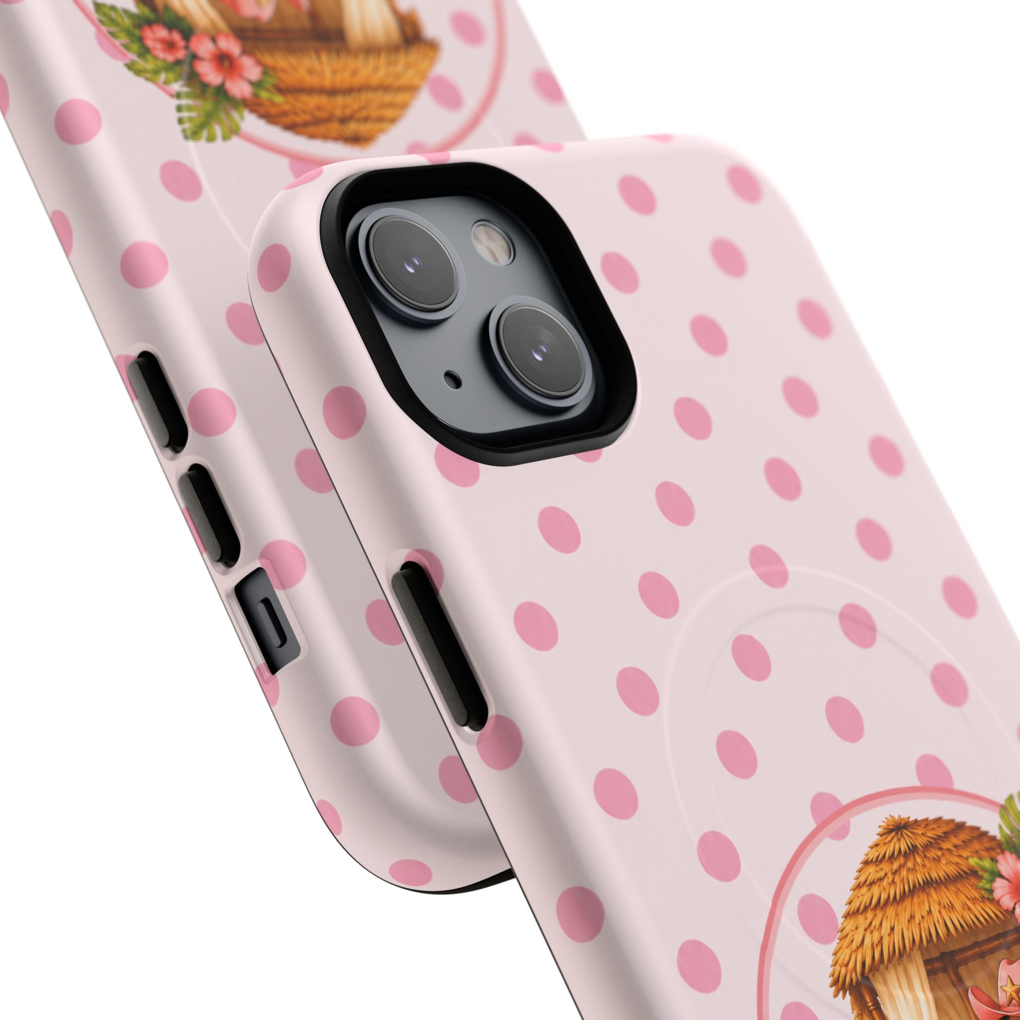 Cabana Cowgirl in Pink-Tough Magnetic Phone Case