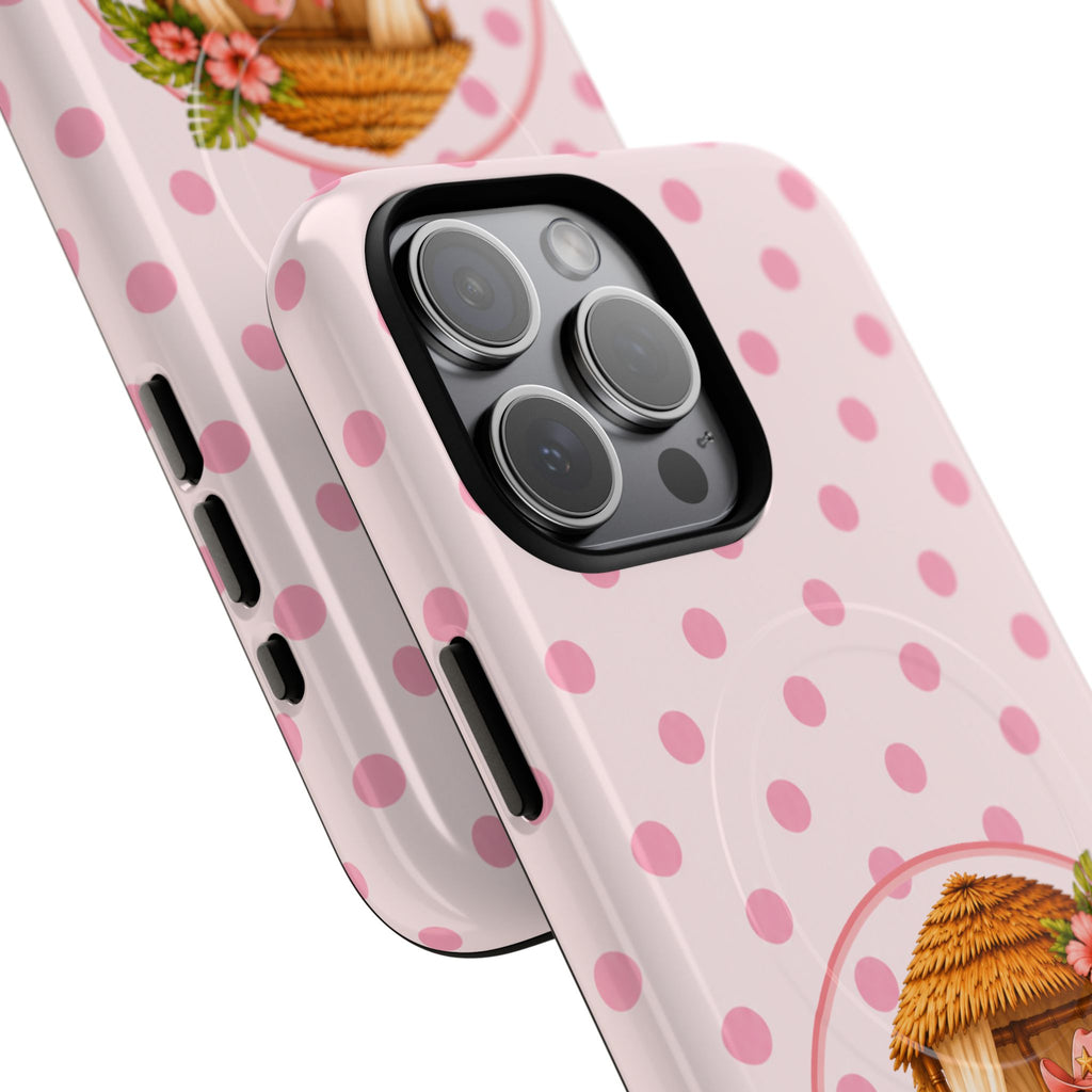 Cabana Cowgirl in Pink-Tough Magnetic Phone Case