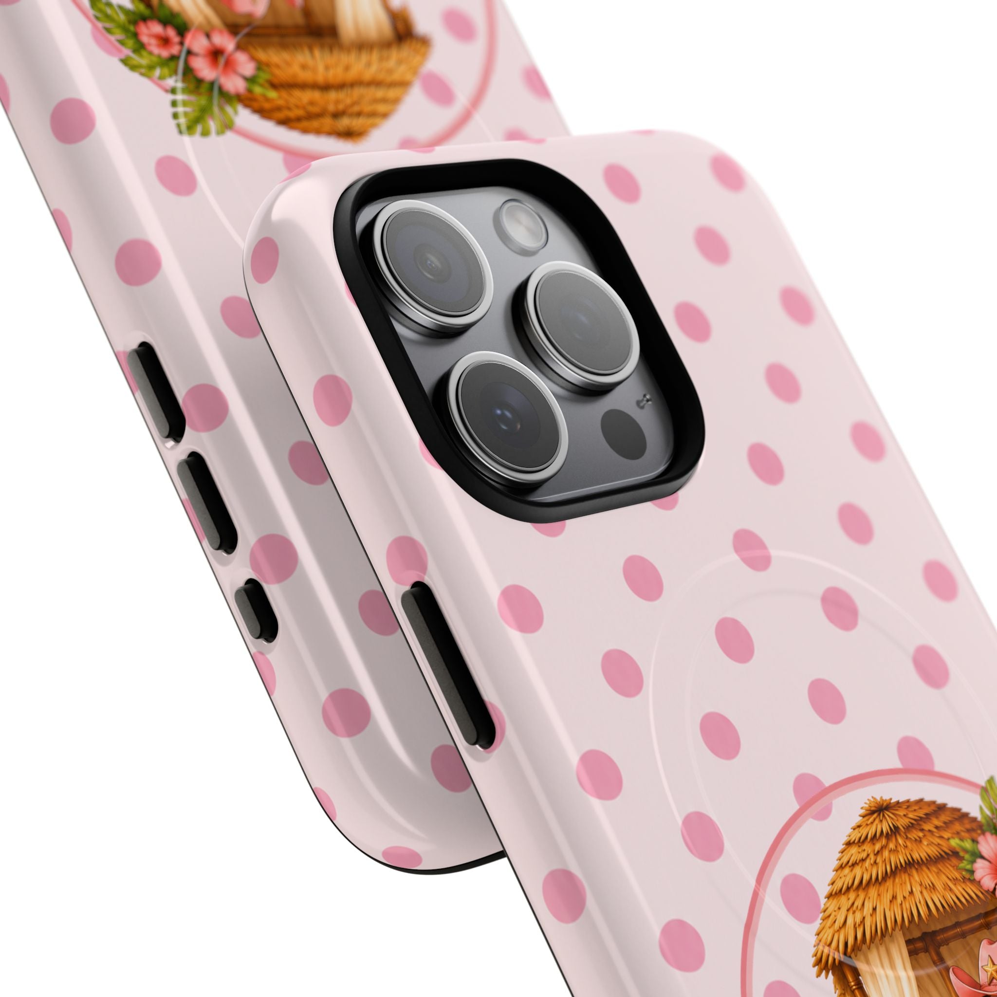 Cabana Cowgirl in Pink-Tough Magnetic Phone Case