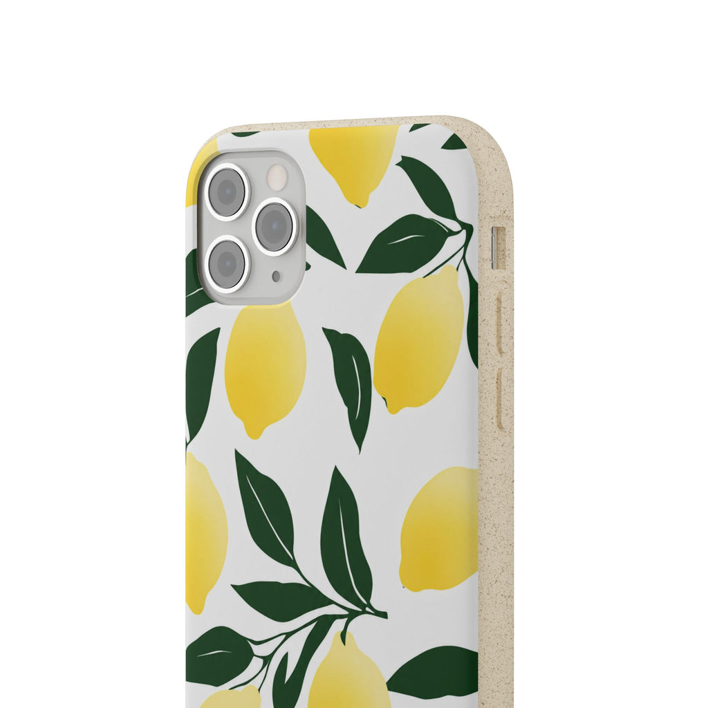 Lemon Escape - Eco-Friendly Biodegradable Phone Case