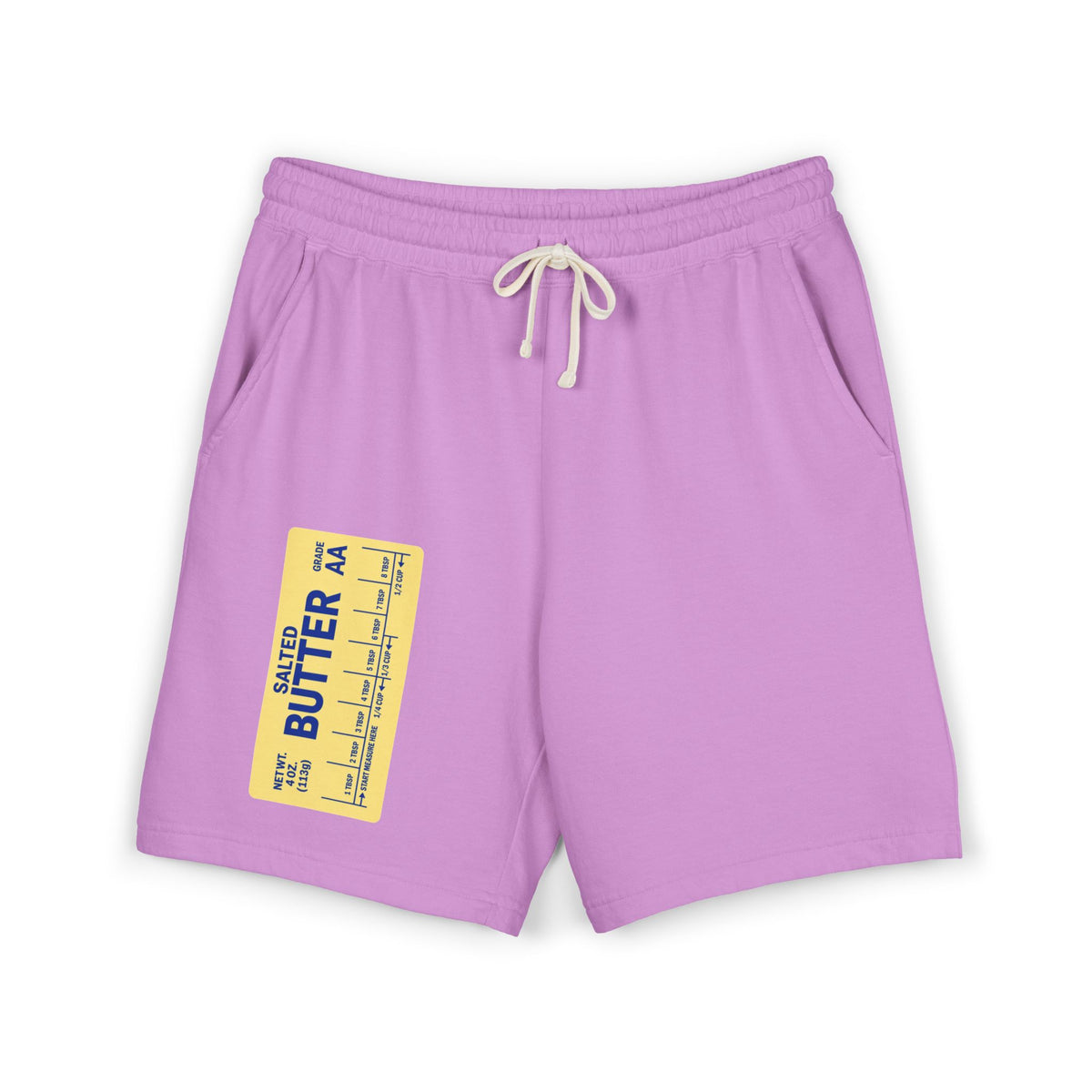 Butter Me Up in the Cabana — Cute Graphic Long Lounge Shorts