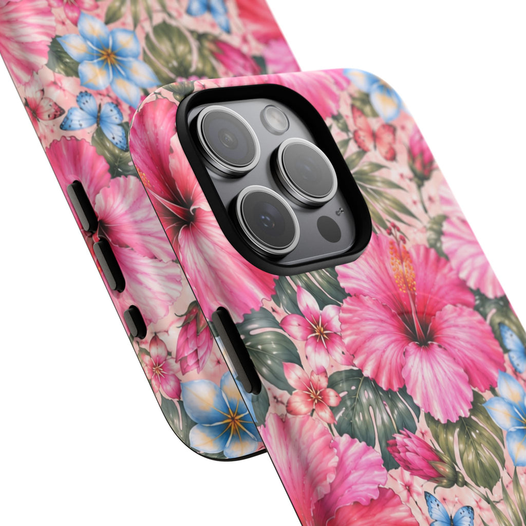 Island Bloom- Tough Magnetic Phone Case