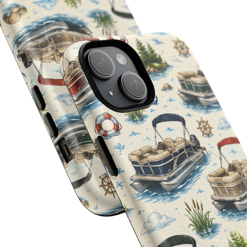 The Pontoon Cabana Club- Tough Magnetic Phone Case