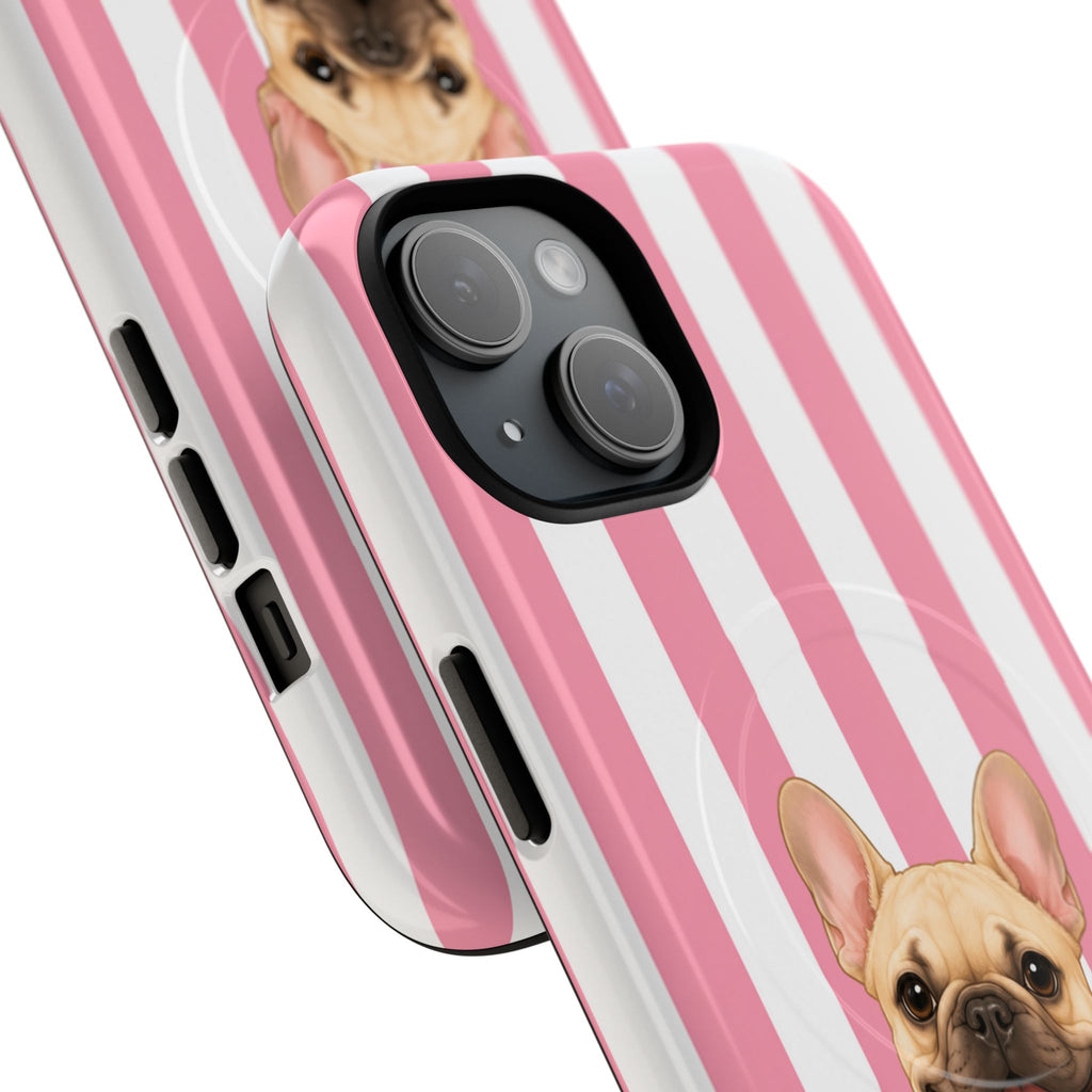 Ooh La La , Cabana Frenchie- Tough Magnetic Phone Case