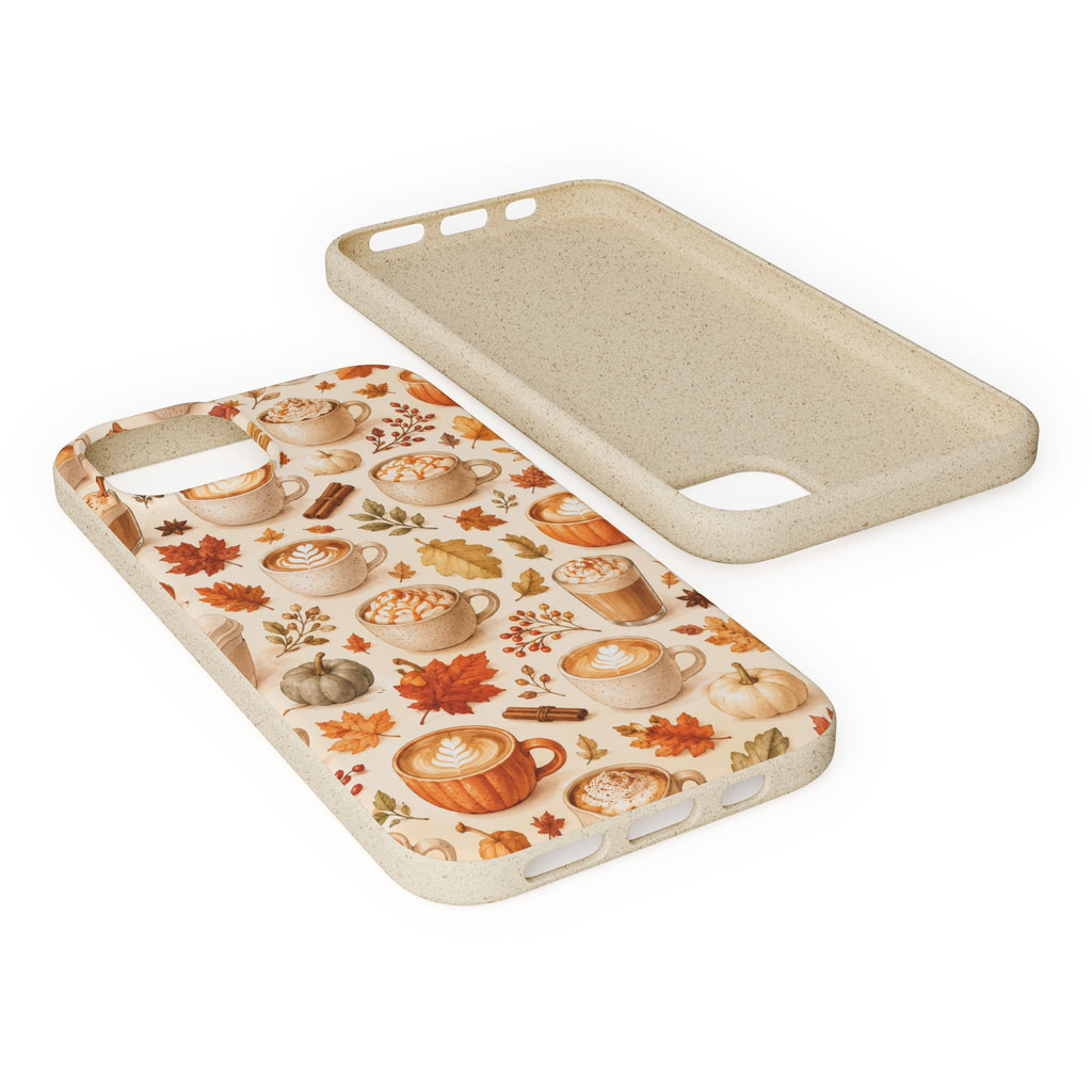 Fall in Love Latte- Eco-Friendly Biodegradable Phone Case