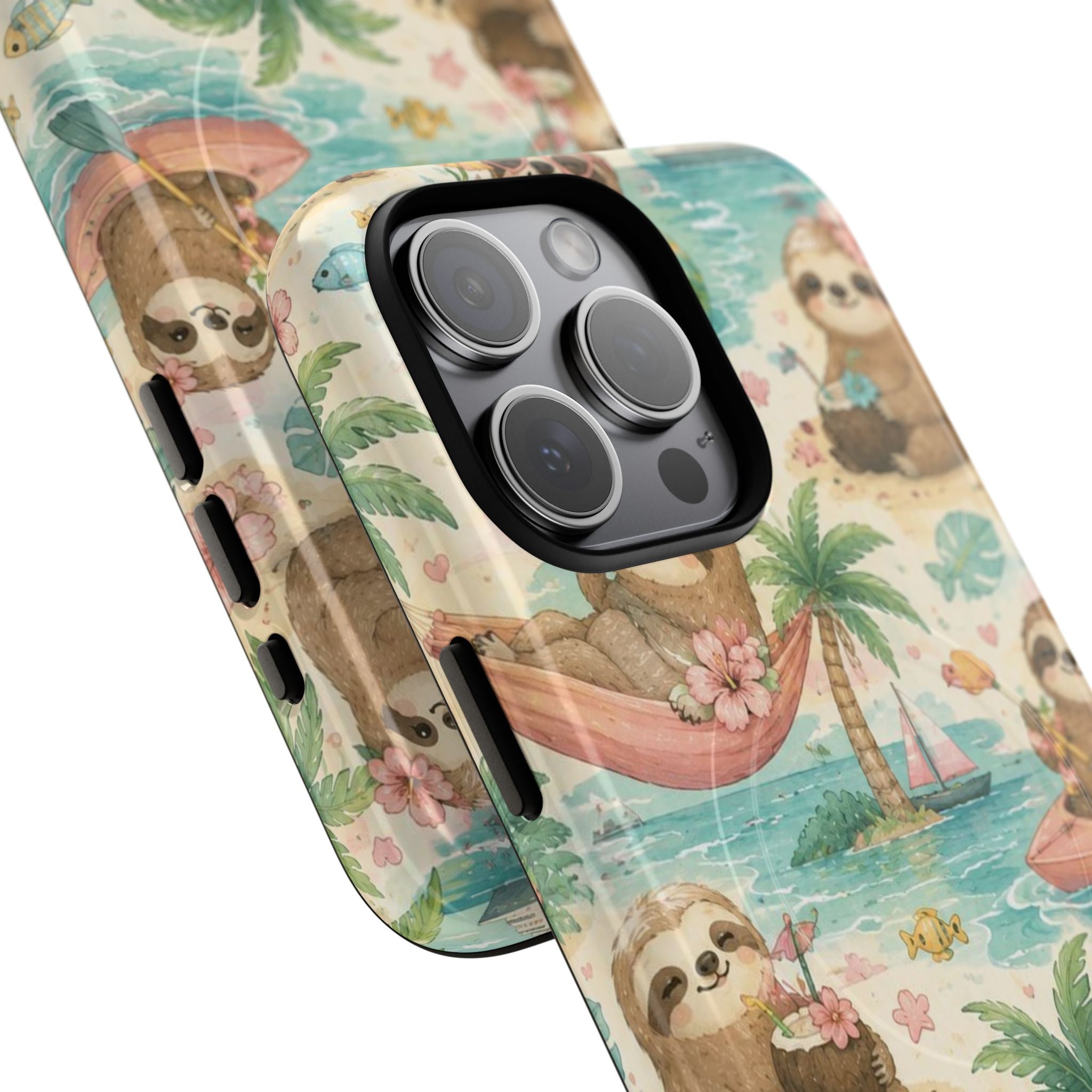 Hangin' In There, Babe- Tough Magnetic Phone Case