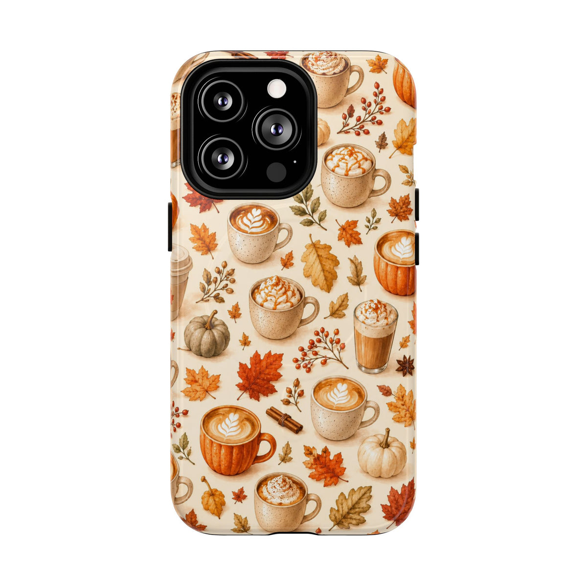 Fall in Love Latte-Tough Magnetic Phone Case