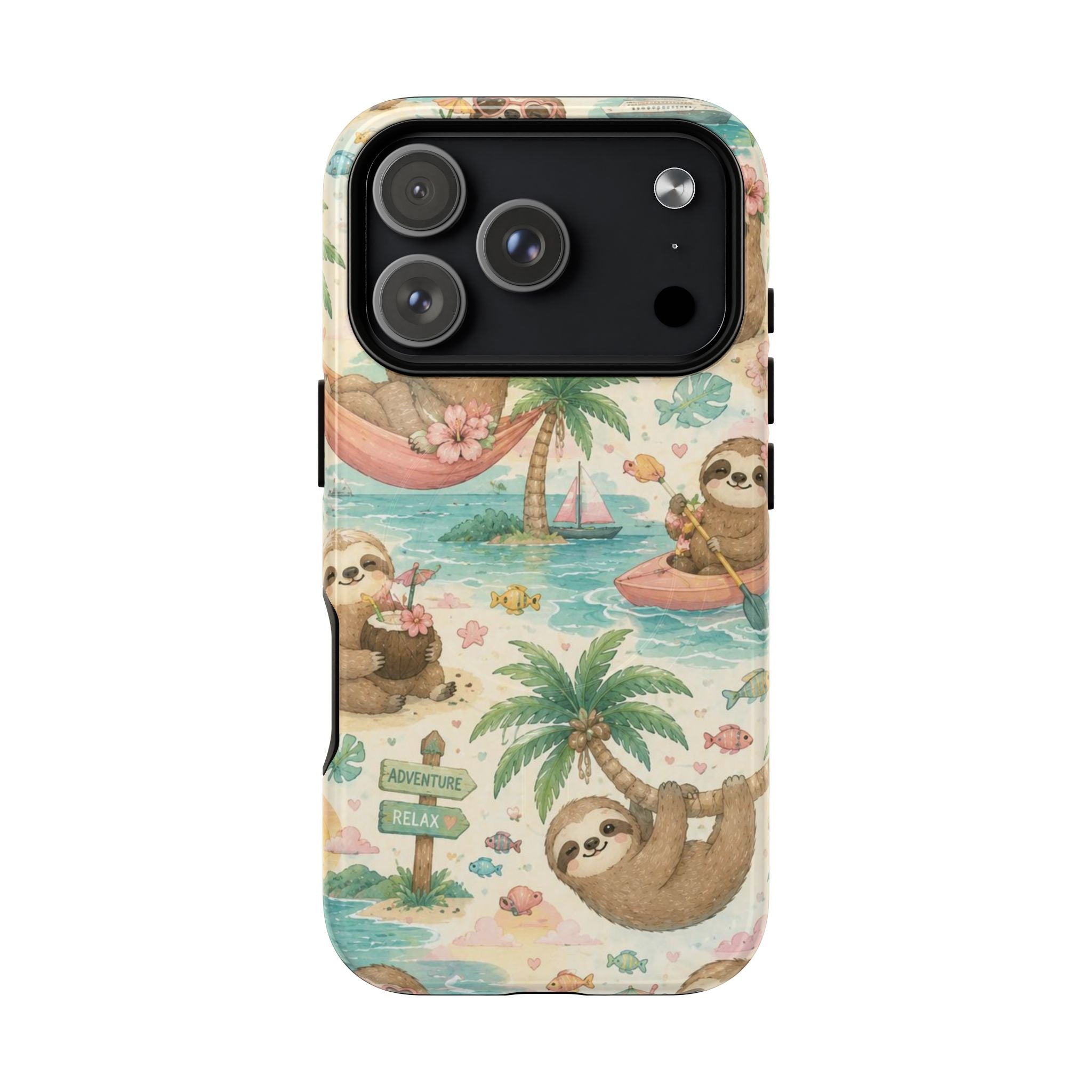 Hangin' In There, Babe- Tough Magnetic Phone Case
