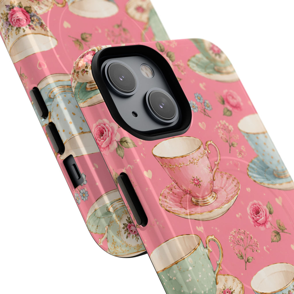 Tea Party in the Cabana- Tough Magnetic Phone Case