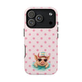 Pink Piggie Confetti- Tough Magnetic Phone Case