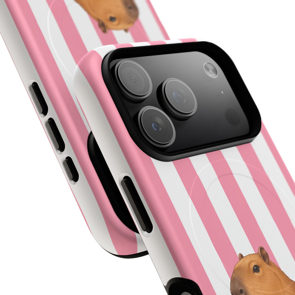 Caby in Cabana Pink- Tough Magnetic Phone Case