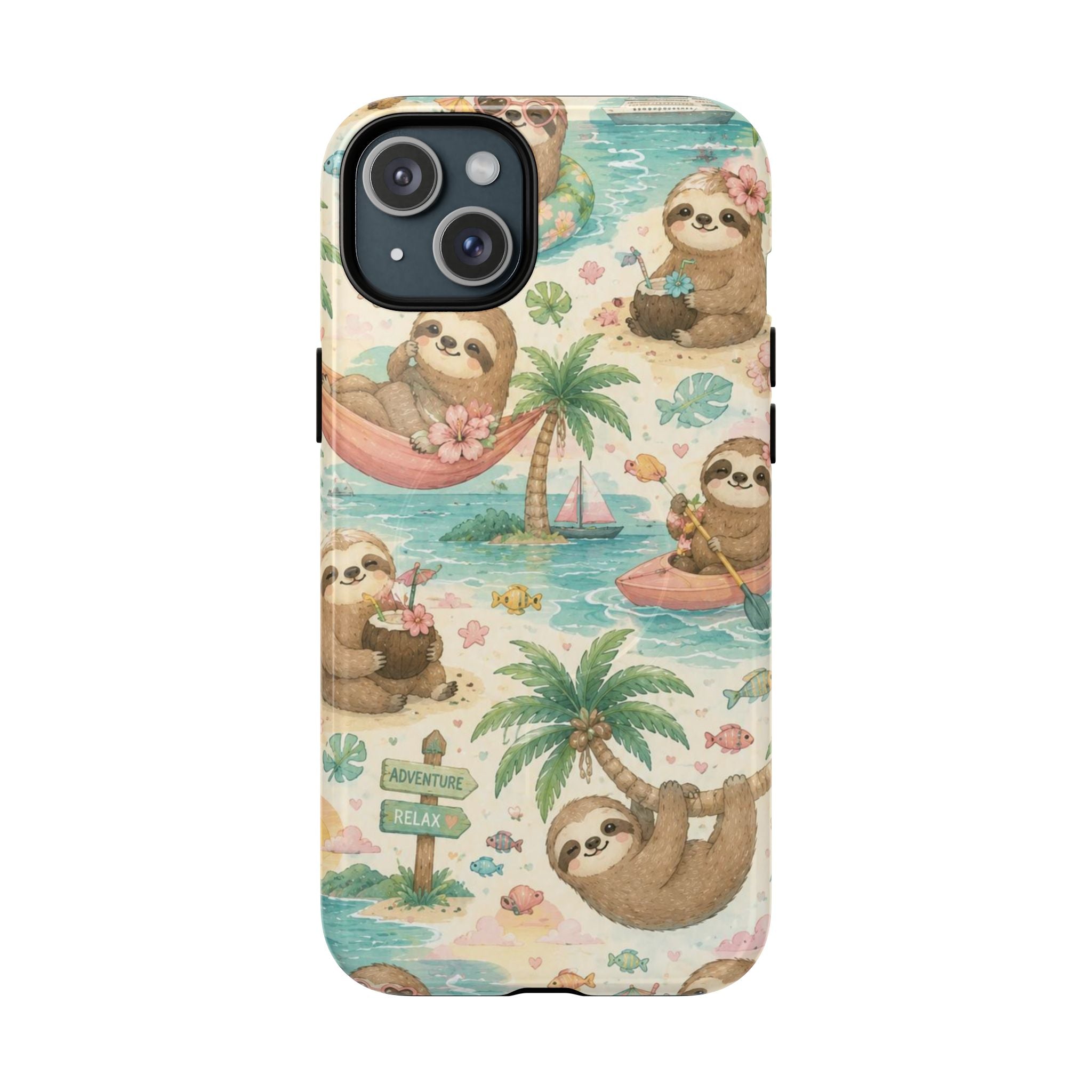 Hangin' In There, Babe- Tough Magnetic Phone Case
