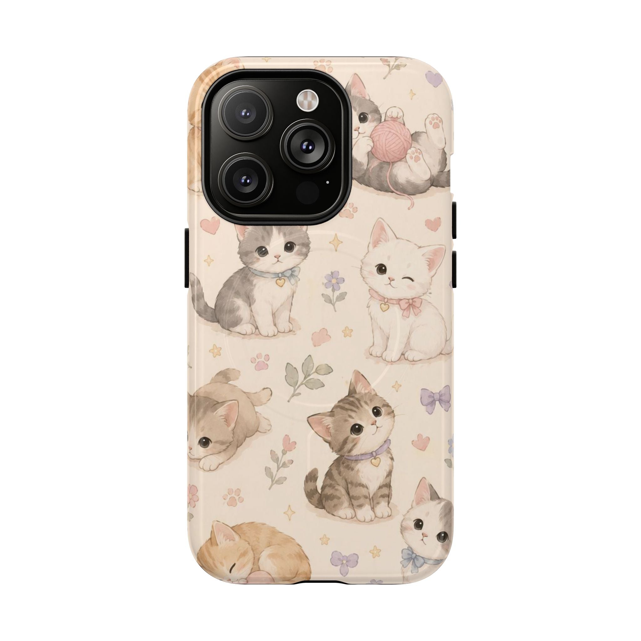 Kitten Cabana Club -Tough Magnetic Phone Case