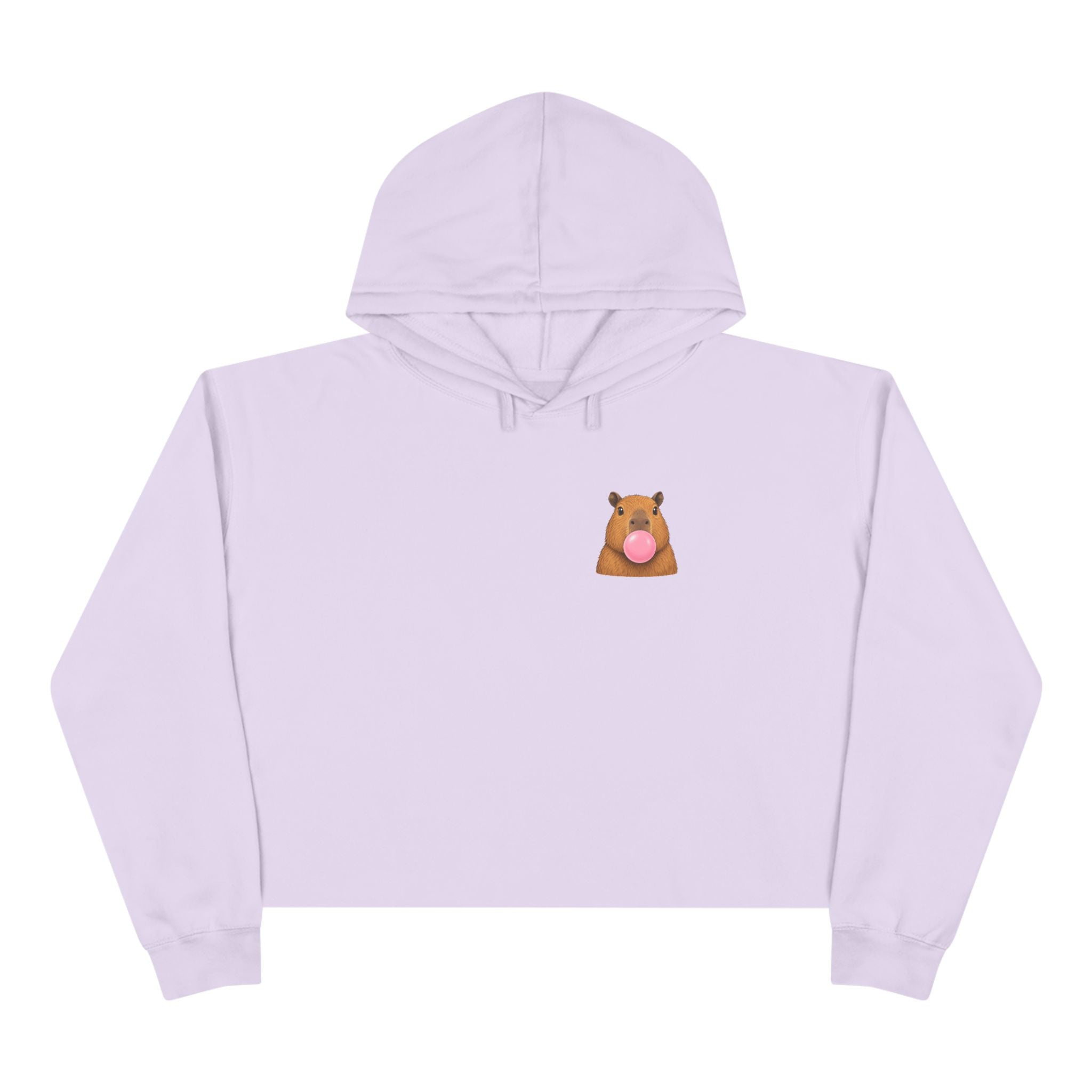 Capy Cabana- Crop Hoodie