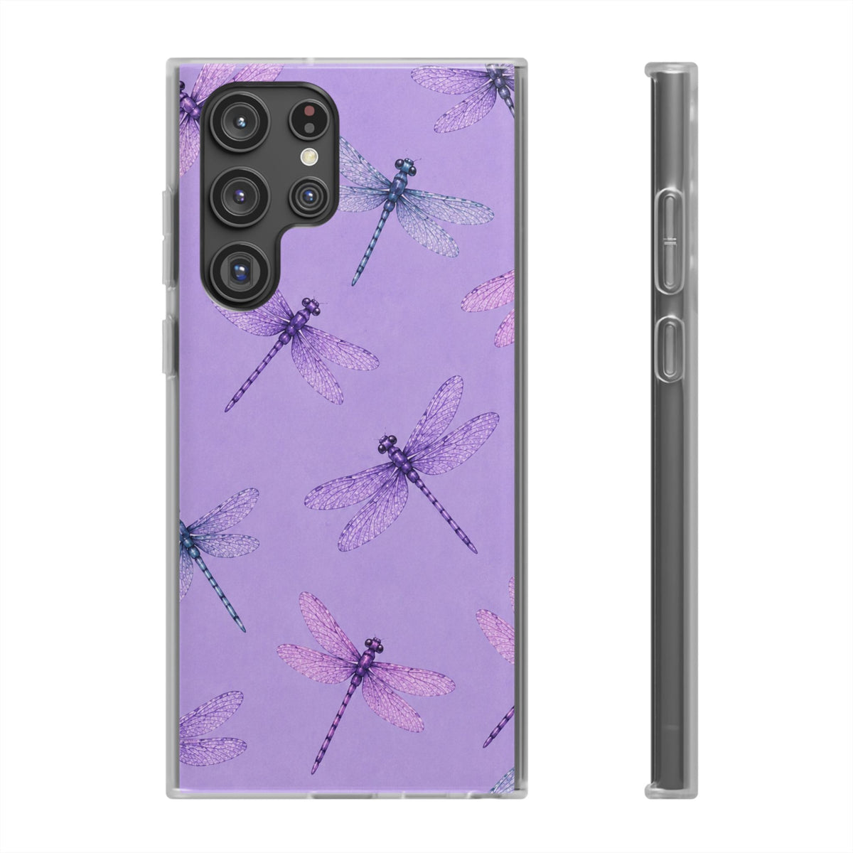 Lavender Dragonfly Dreams-Flexi iPhone & Samsung Phone Case