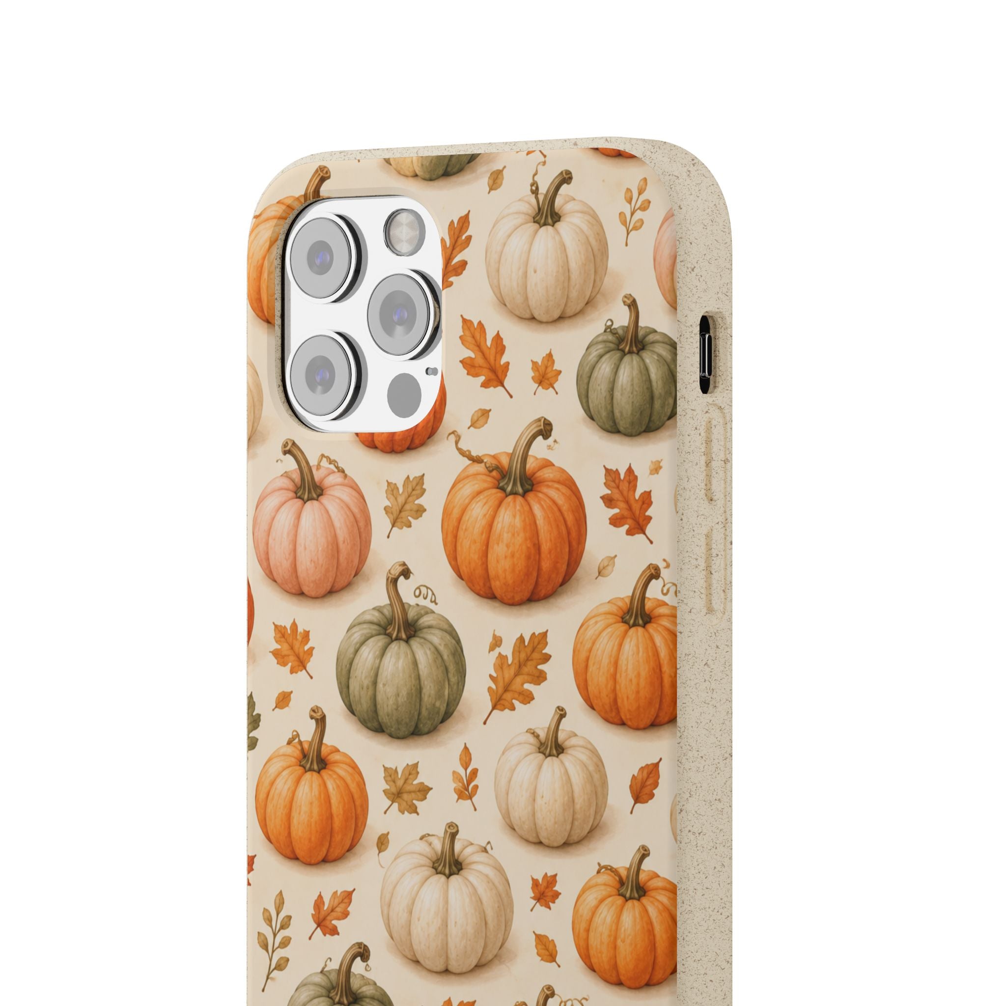 Cabana Pumpkin Patch -Eco-Friendly Biodegradable Phone Case