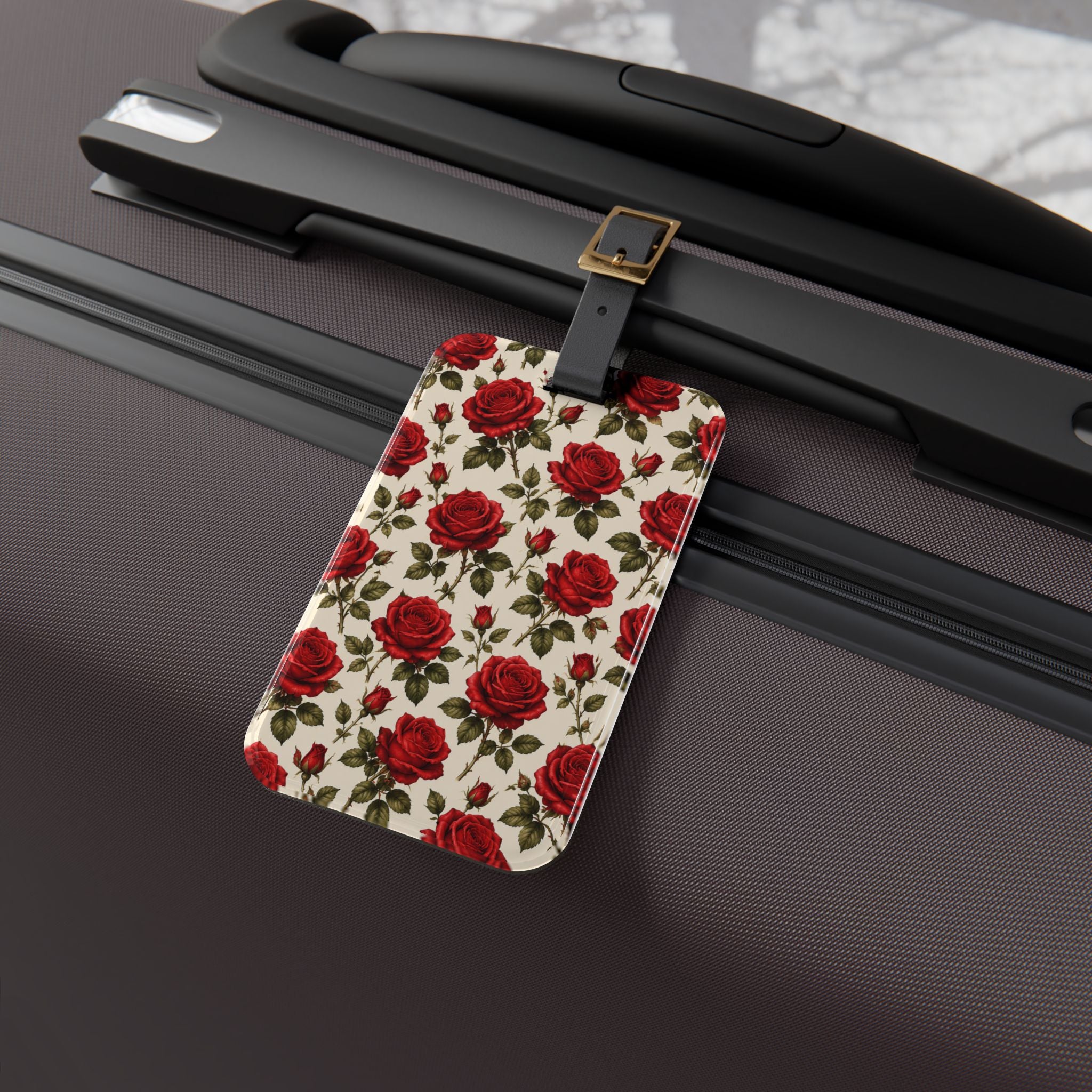 Wild Rose Getaway- Luggage Tag